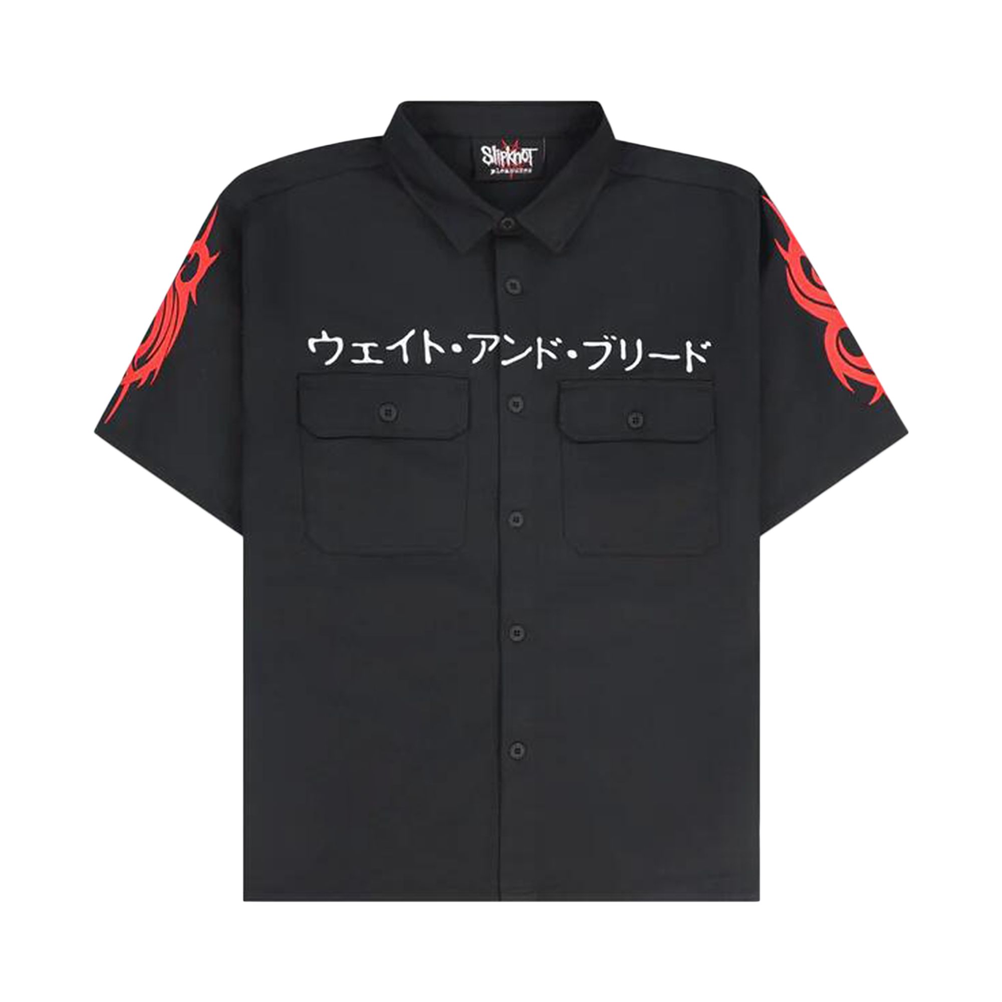 Pre-owned Pleasures Bleed Work Shirt 'black' | Men's Size M