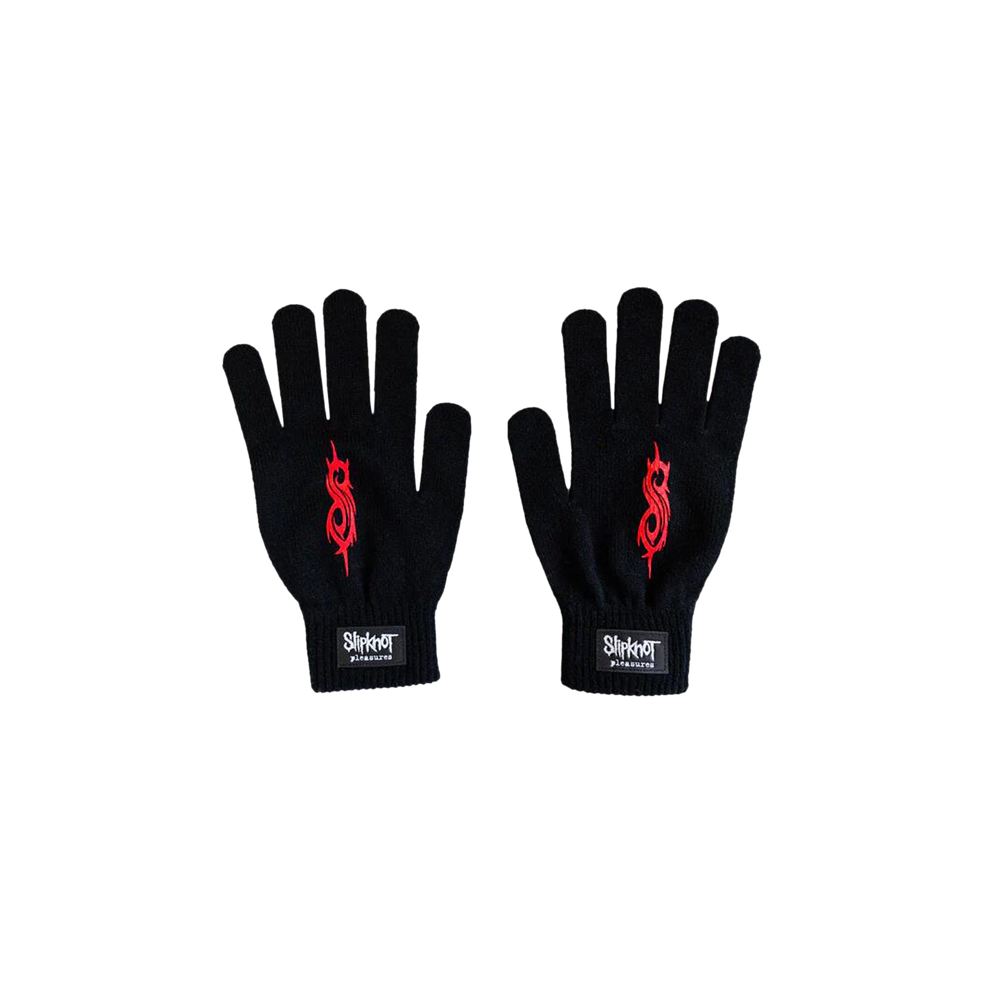 Pre-owned Pleasures Cult Knit Gloves 'black' | Men's Size Onesize