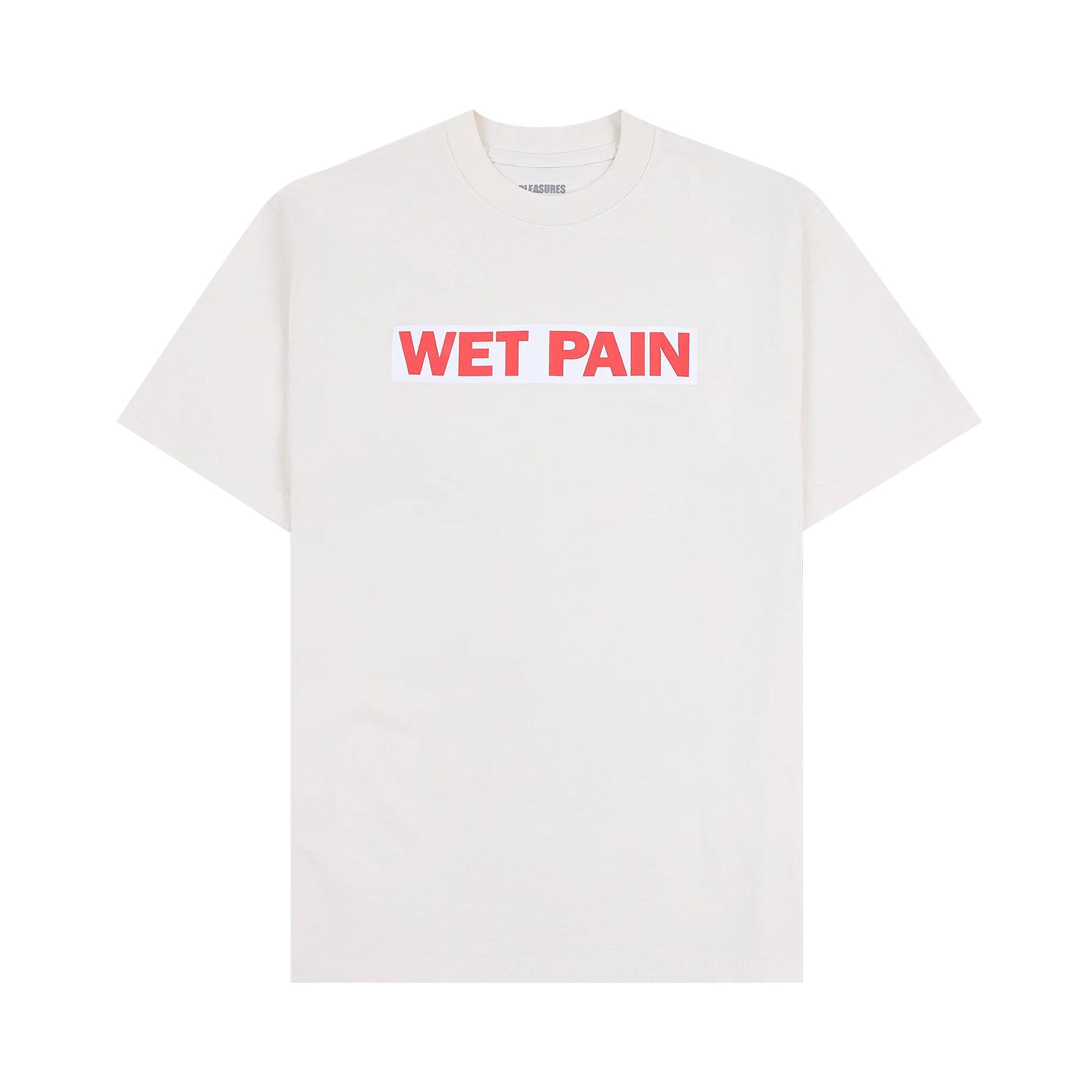 Pre-owned Pleasures Wet Pain T-shirt 'cream' | Men's Size L