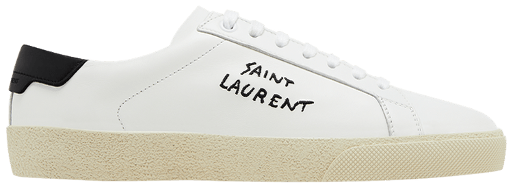 ★韓国の人気★【SAINT LAURENT】★Court Classic スニーカ.ー★ ☆韓国の人気☆【SAINT LAURENT】☆Court Classic スニーカ.ー