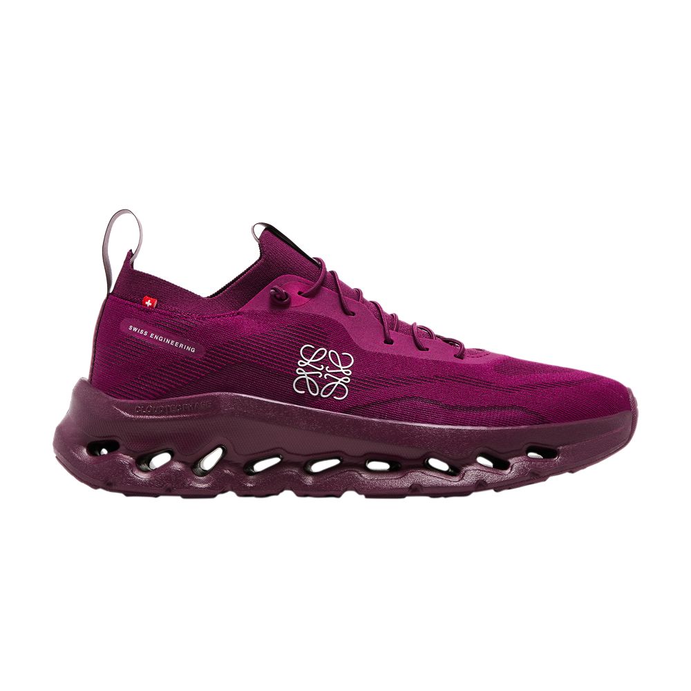 Pre-owned On Loewe X Wmns Cloudtilt 'cherry' In Purple