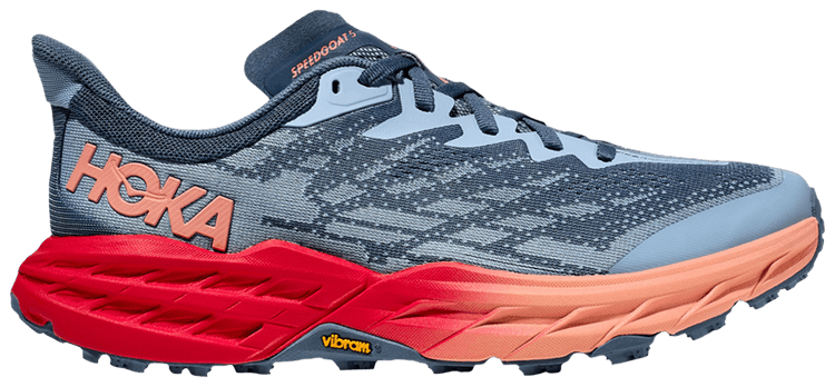 HOKA Wmns Speedgoat 5 Real Teal Papaya