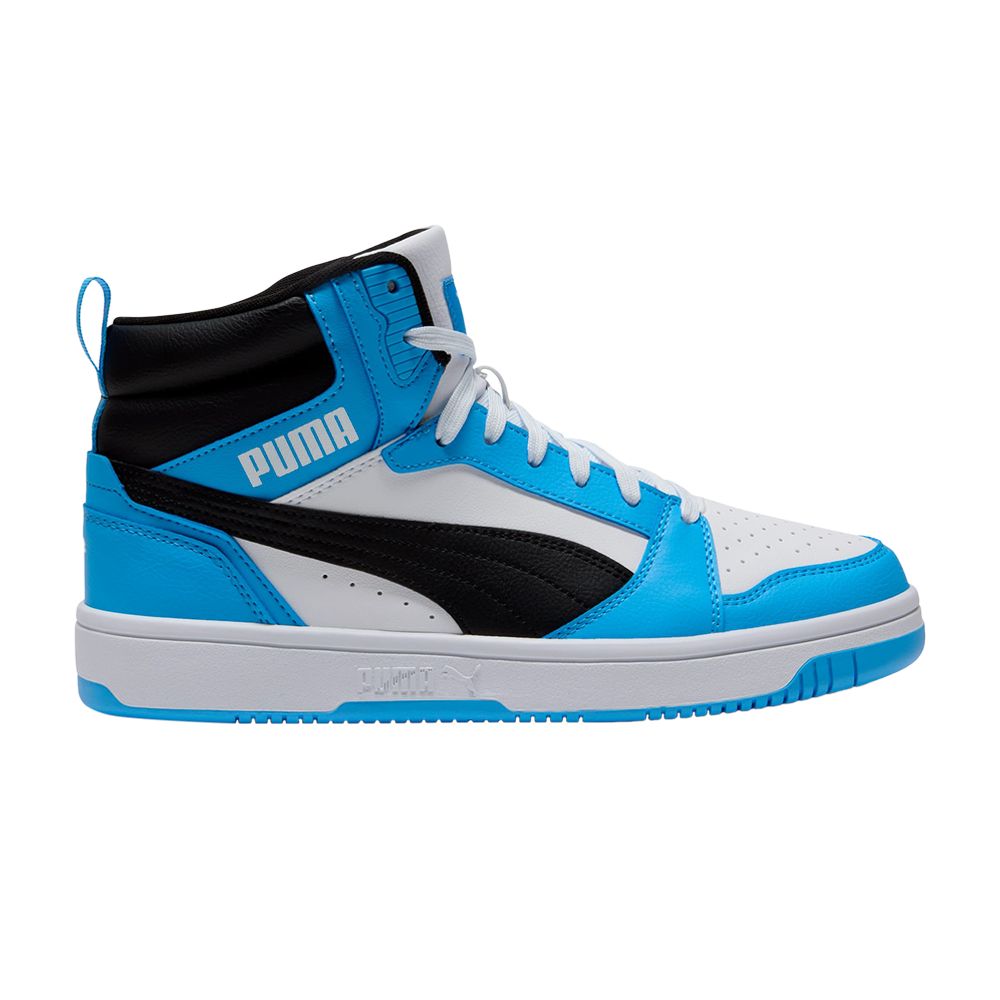 Puma Rebound Mid 'Team Light Blue Black' | Men's Size 12 - 392326-43