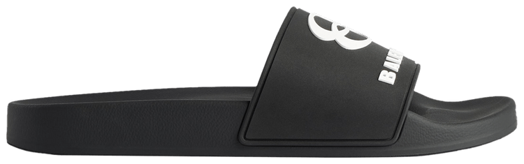 Balenciaga Unity Sports Icon Pool Slides Black