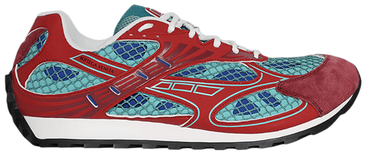 Bottega Veneta Orbit Sneaker Turquoise Cherry