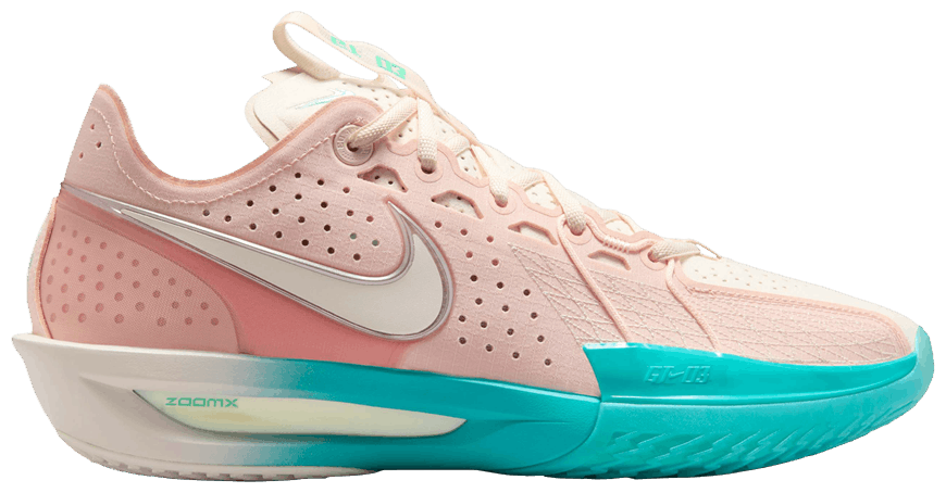 Nike Air Zoom GT Cut 3 Washed Coral Dusty Cactus Metallic Silver Chalk