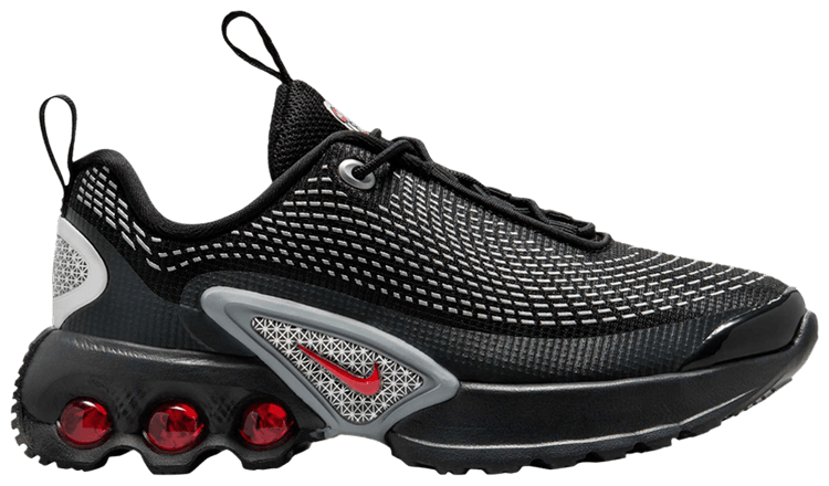 Nike Air Max DN PS Black Metallic Silver Red