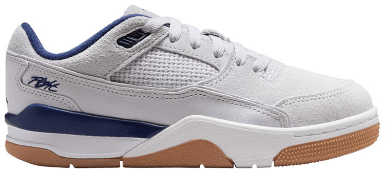 Air Jordan Flight Court GS Neutral Grey Midnight Navy Gum
