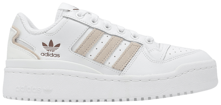 Adidas Wmns Forum Bold Stripes White Wonder Taupe