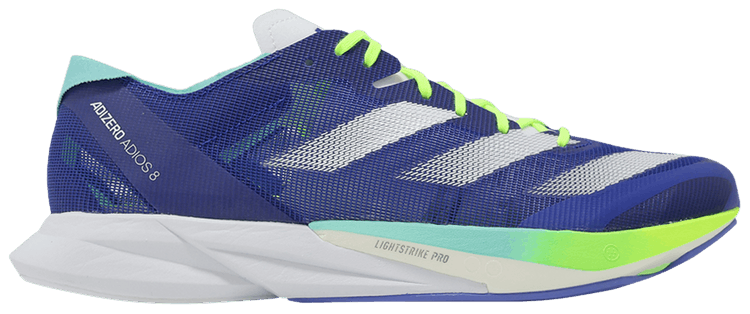 Adidas Adizero Adios 8 Lucid Blue Lemon