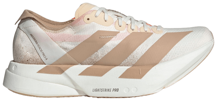 Buy Wmns Adizero Adios Pro 4 'Chalk Sandstone' - JR6359 | GOAT