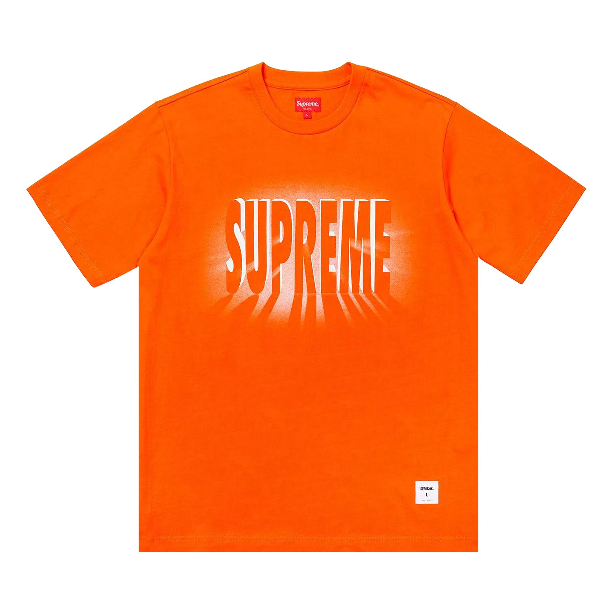 Pre-owned Supreme Light Short-sleeve Top 'orange' | Men's Size M