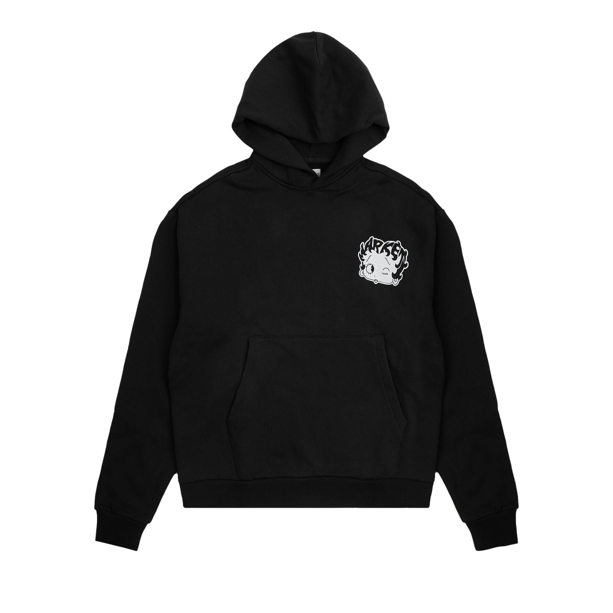 Pre-owned Market X Betty Boop Mascot Hoodie 'black' | Men's Size Xl
