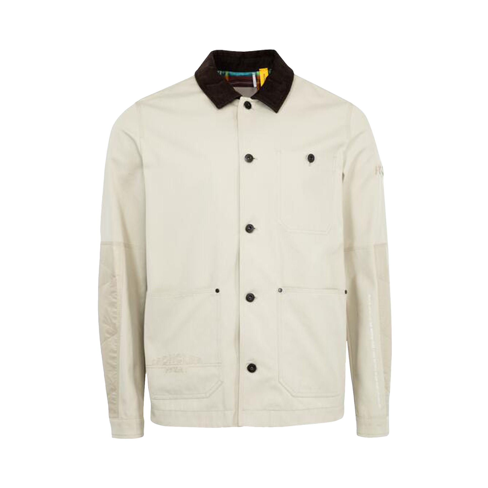 Pre-owned Moncler Genius X Fragment Geike Shirt Jacket 'light Grey' | Men's Size 3