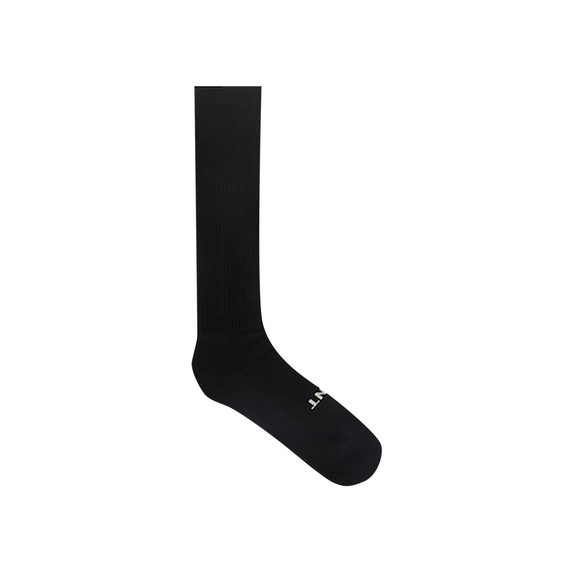 Pre-owned Rick Owens So Cunt Socks 'black/natural' | Men's Size 2