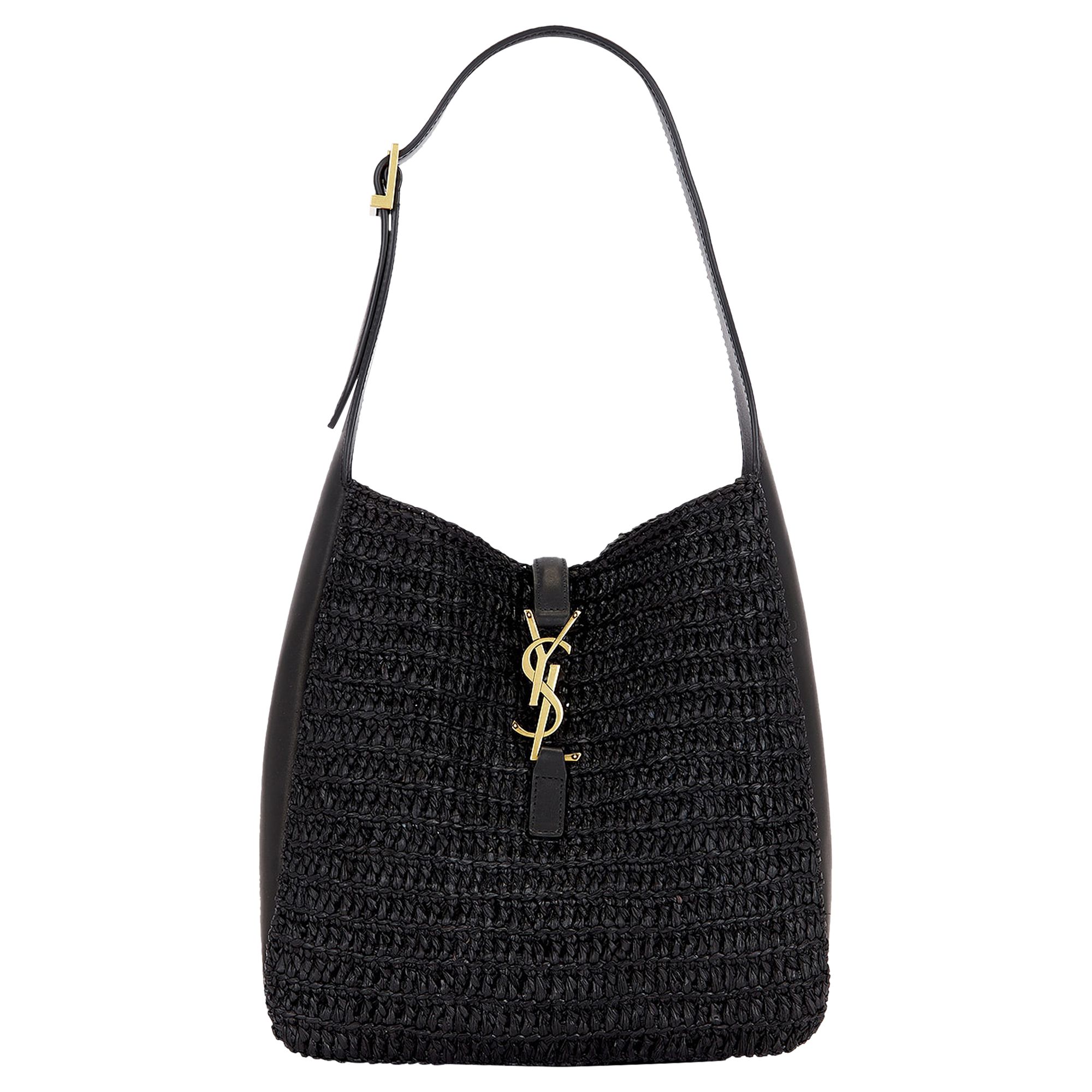 Pre-owned Saint Laurent Le 5 À 7 Hobo Bag 'black' | Women's Size Onesize