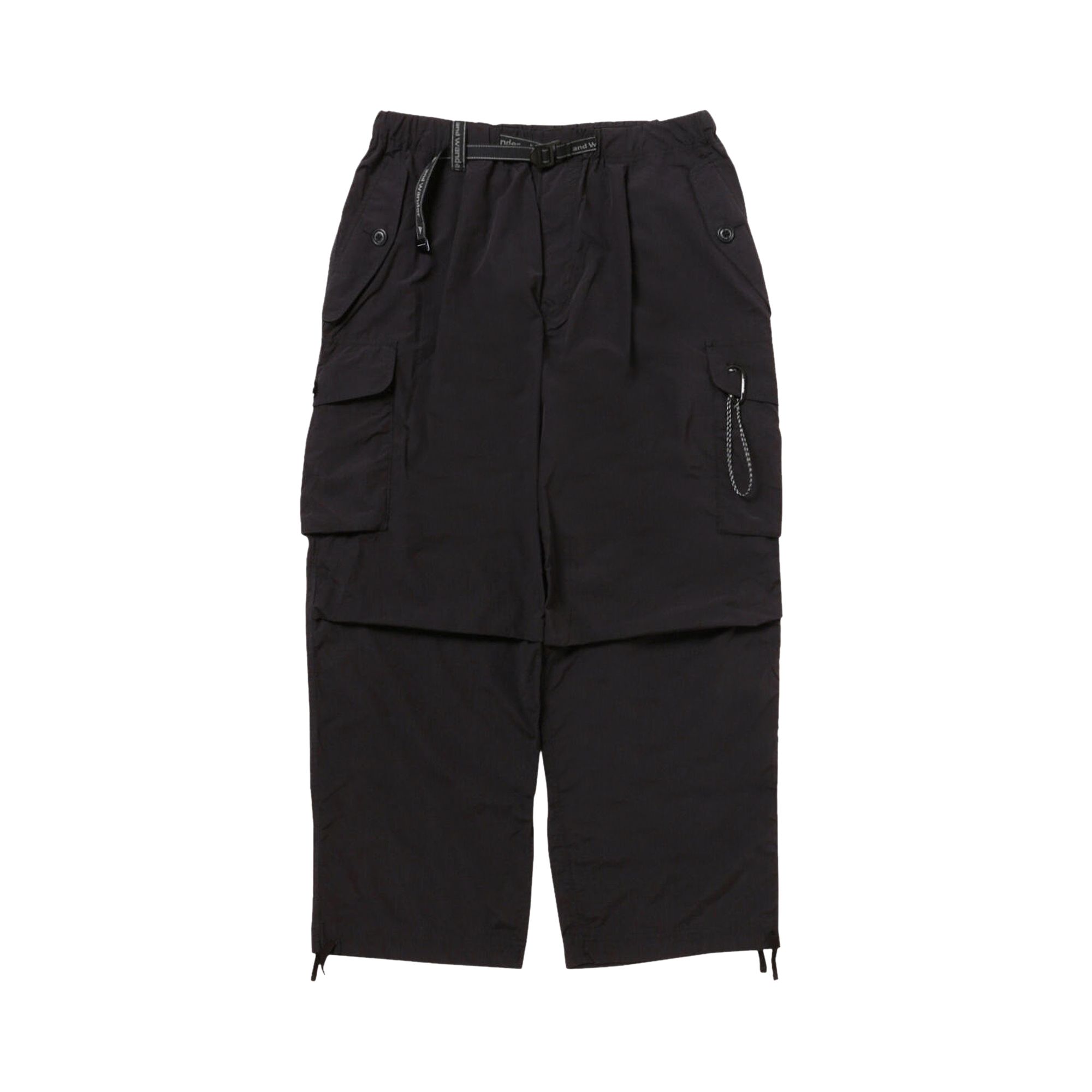 Pre-owned And Wander Oversized Cargo Pants 'black' | Men's Size Xl