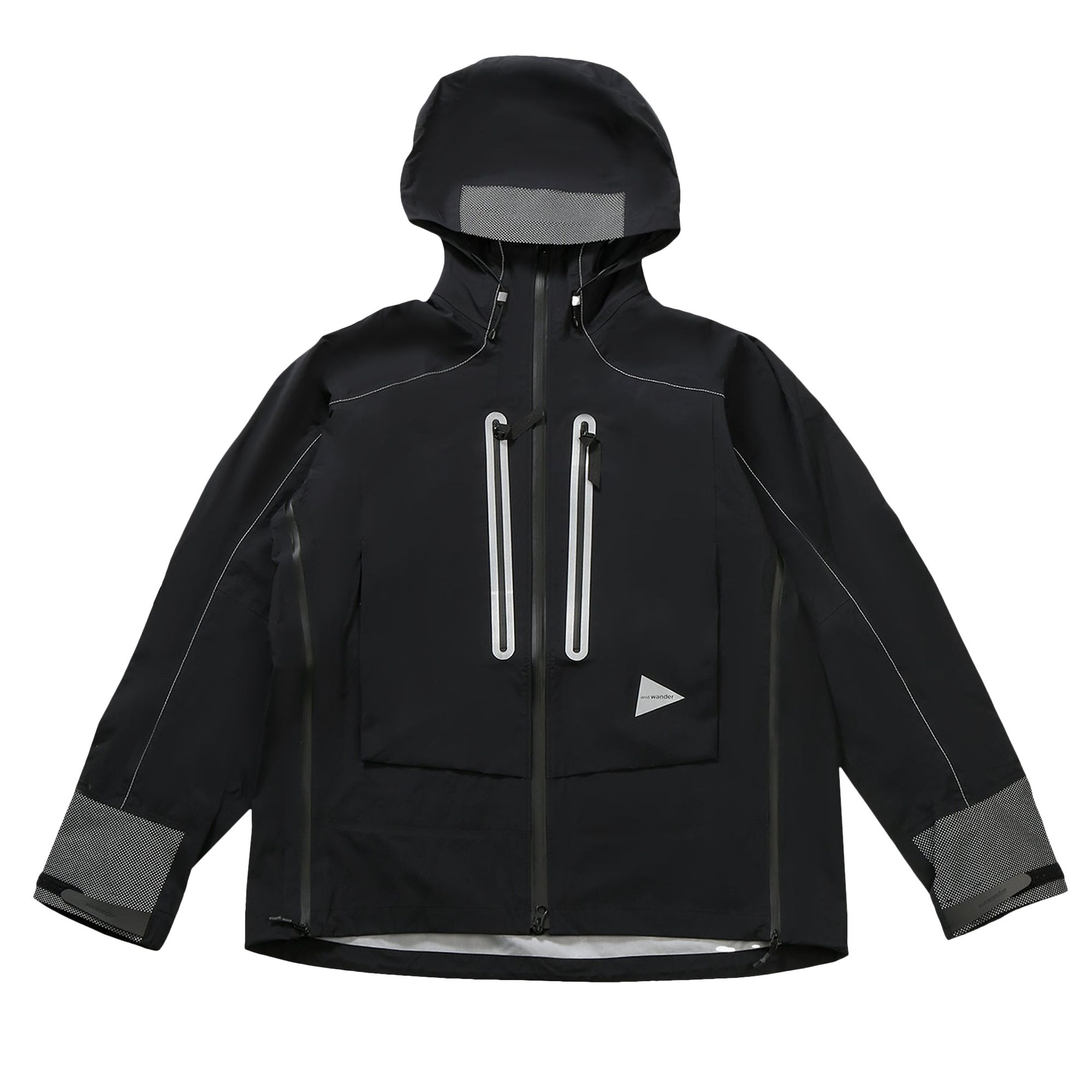Pre-owned And Wander Pertex Shield Rain Jacket 'black' | Men's Size L
