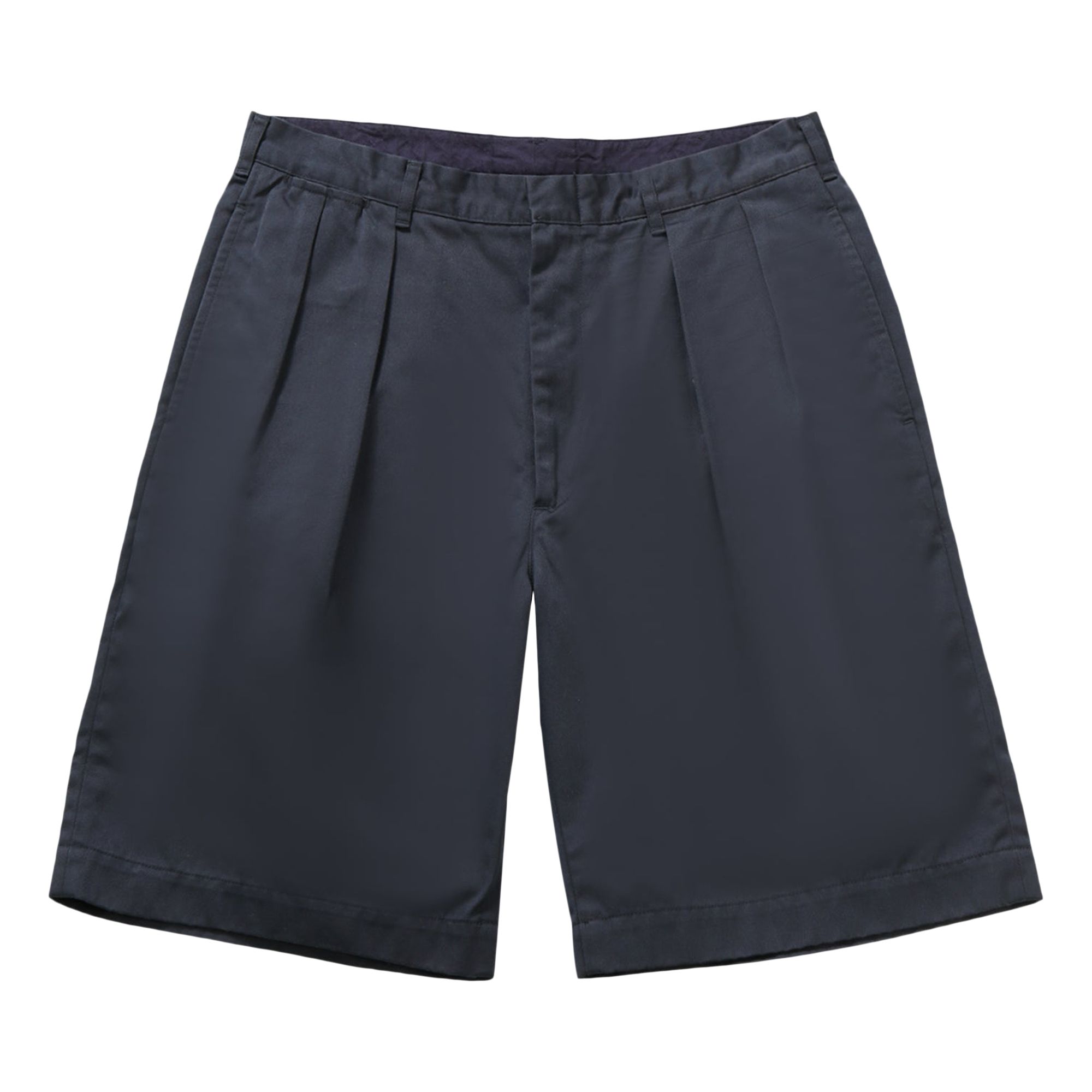 Pre-owned Nanamica Double Pleat Chino Shorts 'navy' | Blue | Men's Size 36