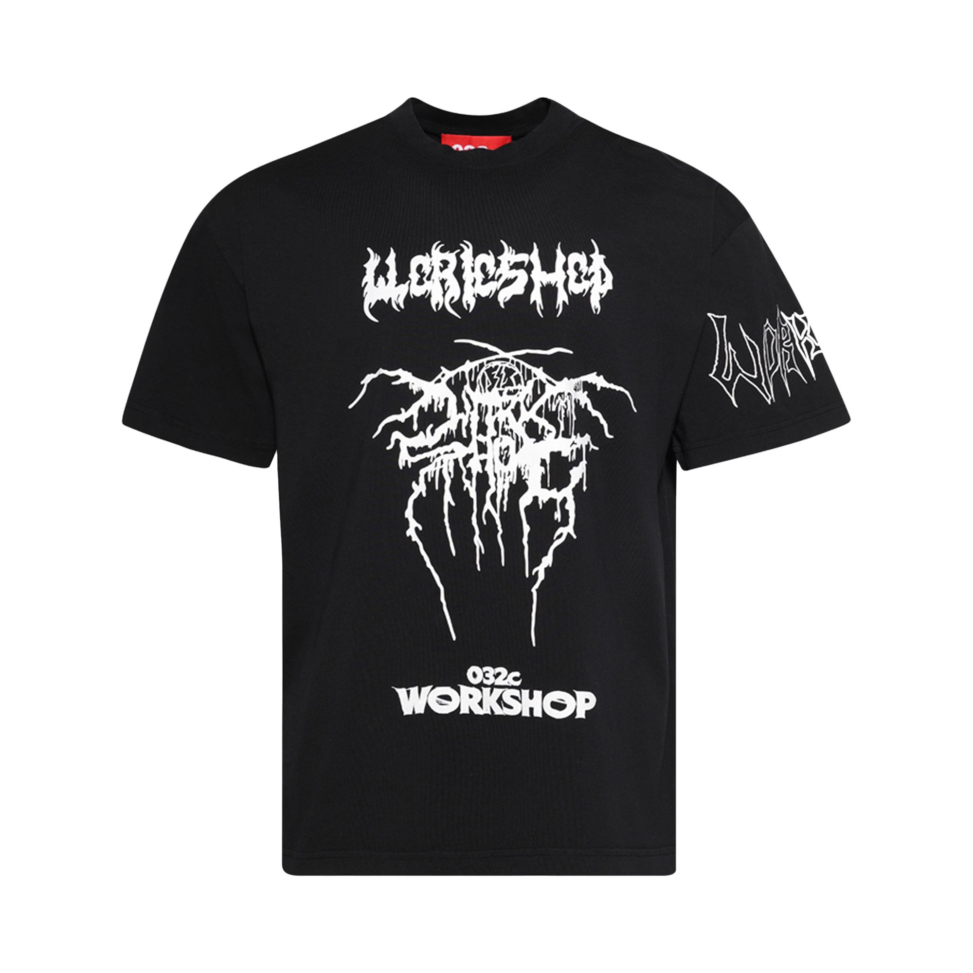Pre-owned 032c Armour T-shirt 'faded Black' | Men's Size L