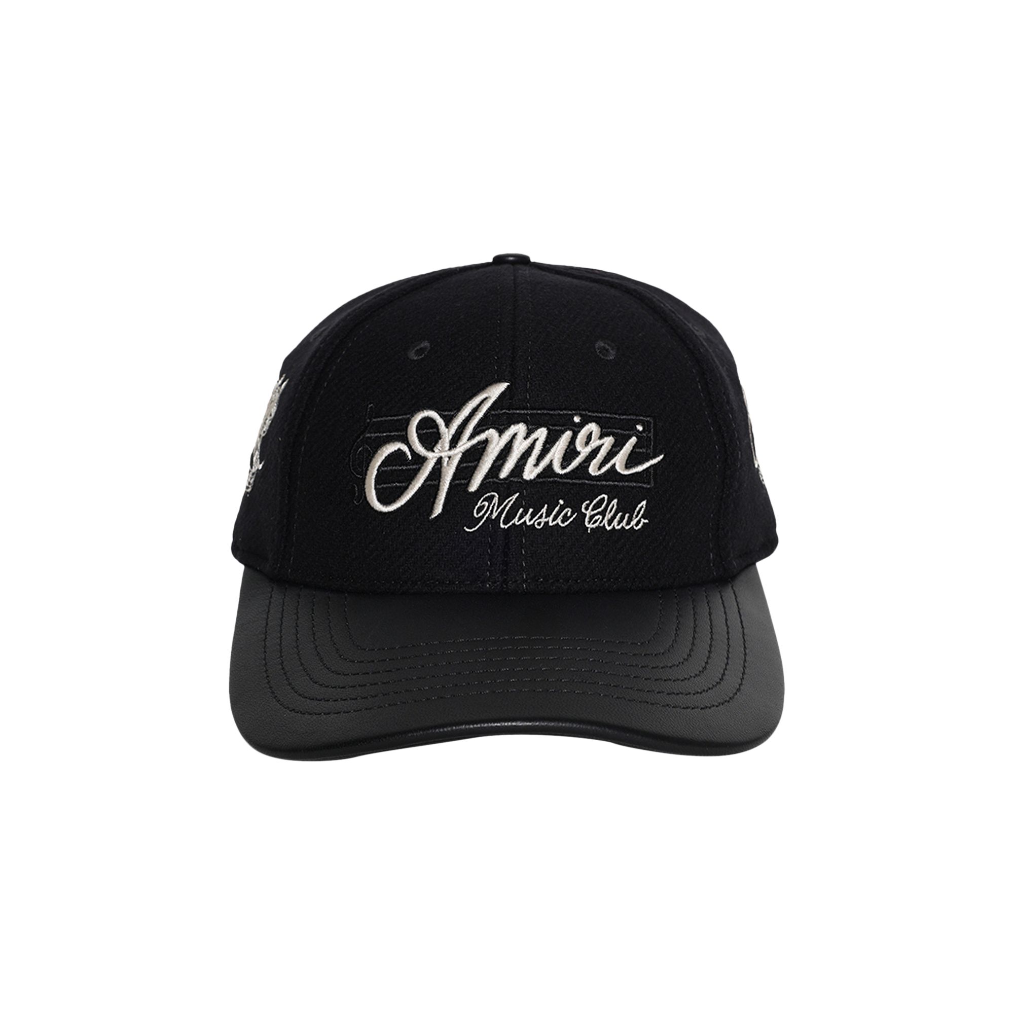 Pre-owned Amiri Hollywood Music Club Cap 'black' | Men's Size Onesize
