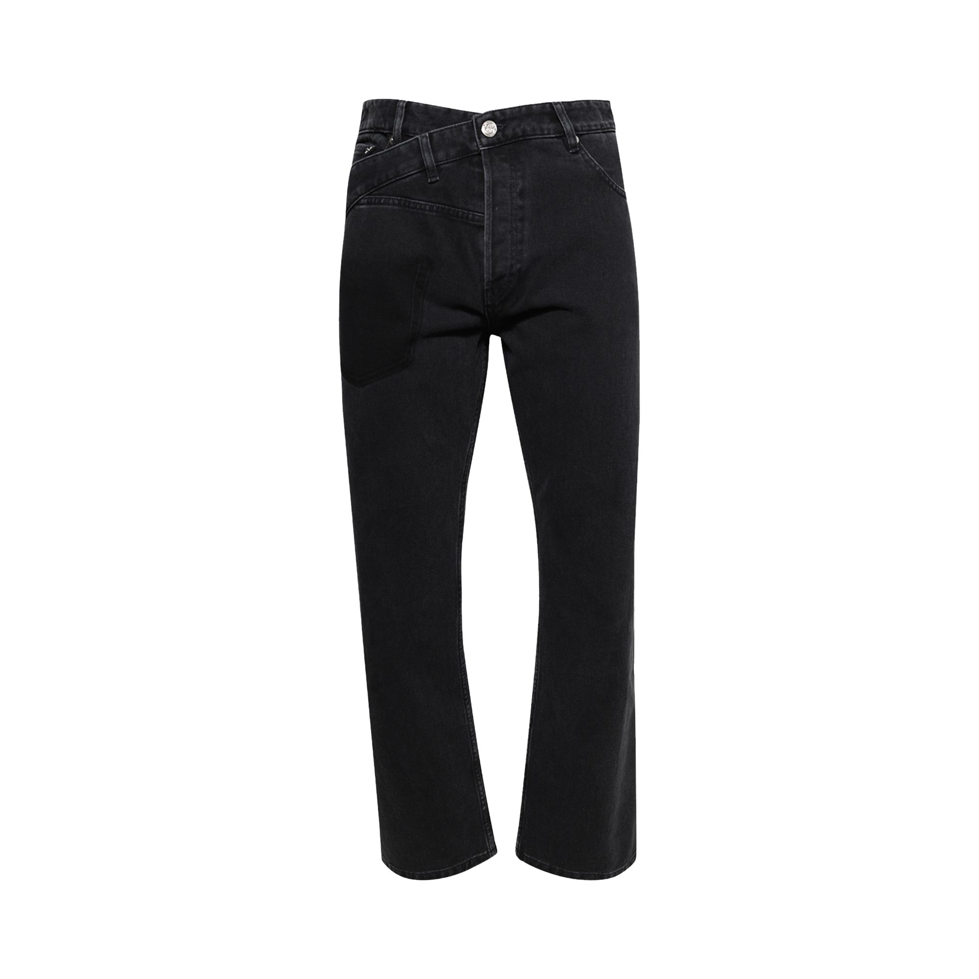 Pre-owned Bluemarble Twisted Seam Trompe L'oeil Jeans 'black' | Men's Size 29