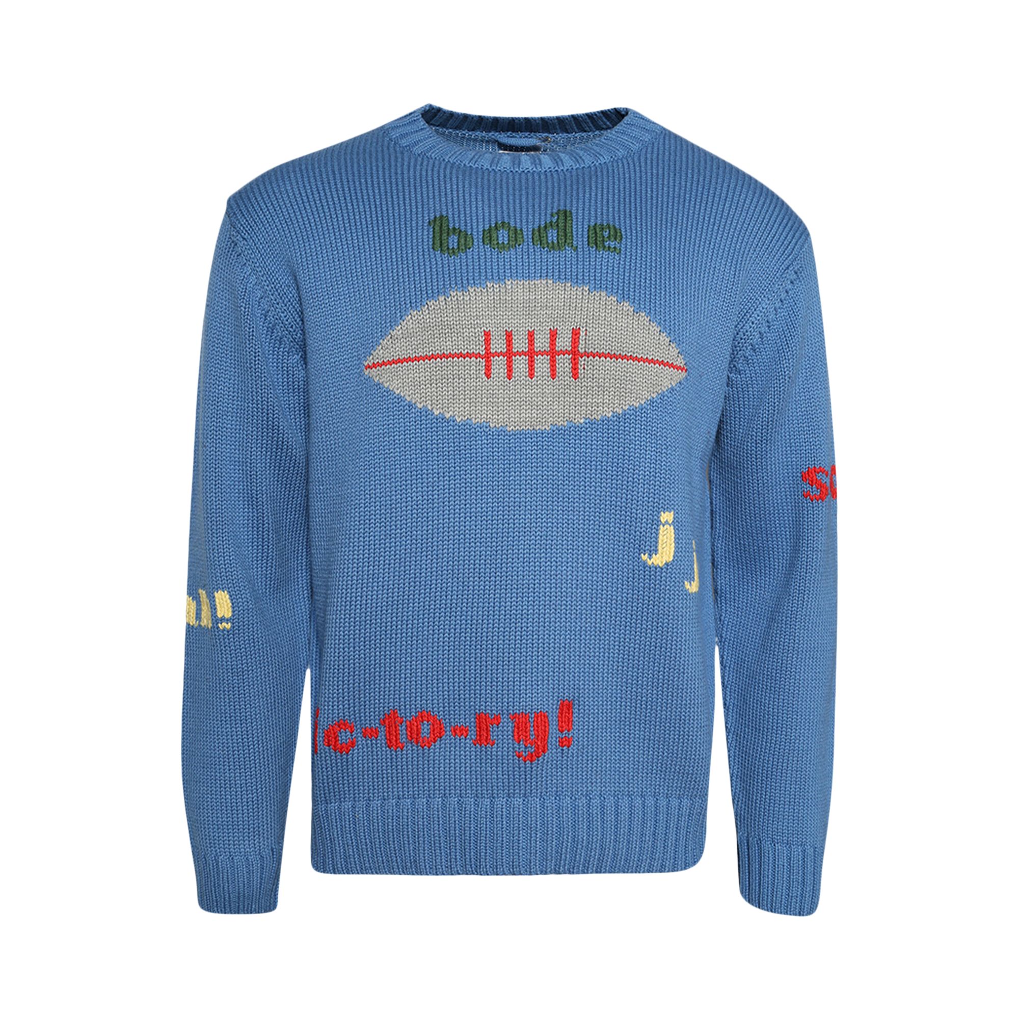 Pre-owned Bode Spirit Sweater 'blue' | Men's Size Xl
