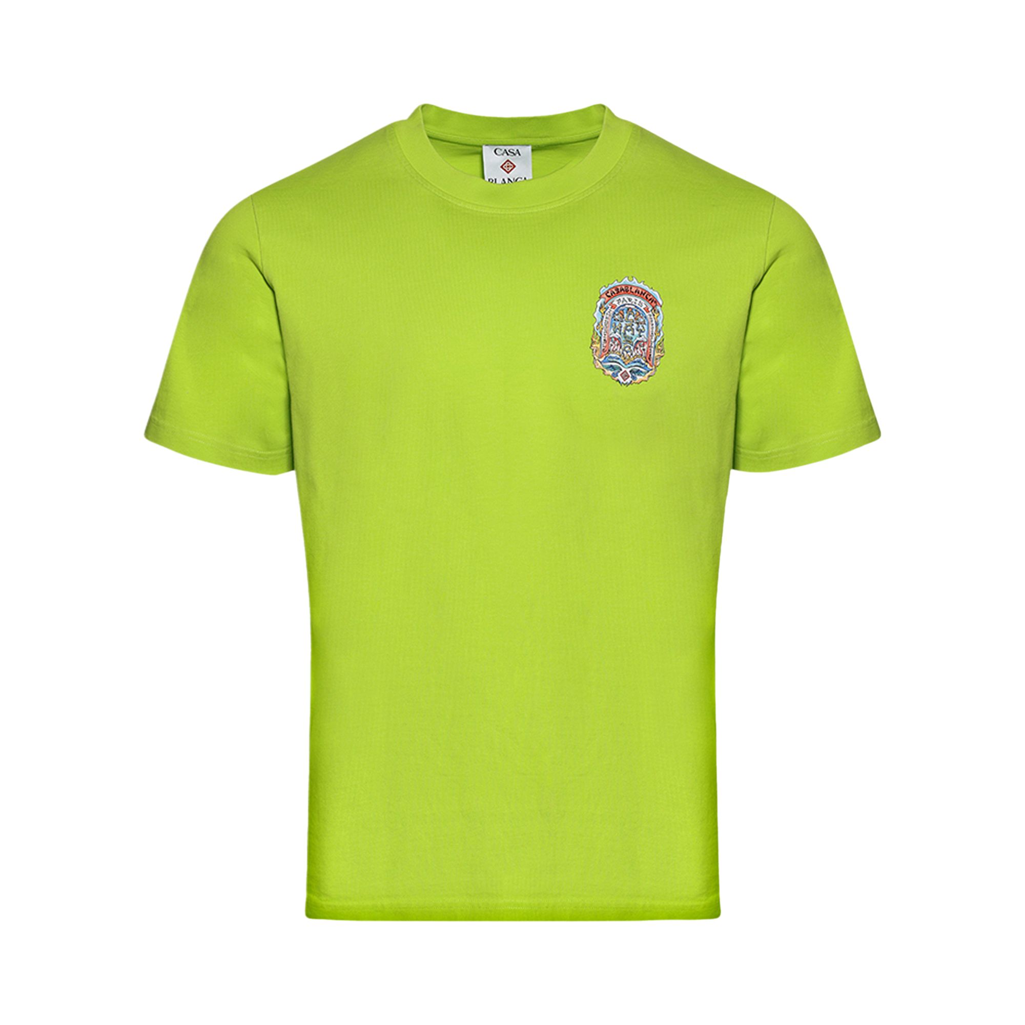 Pre-owned Casablanca Casa Way Skate T-shirt 'green' | White | Men's Size Xxl