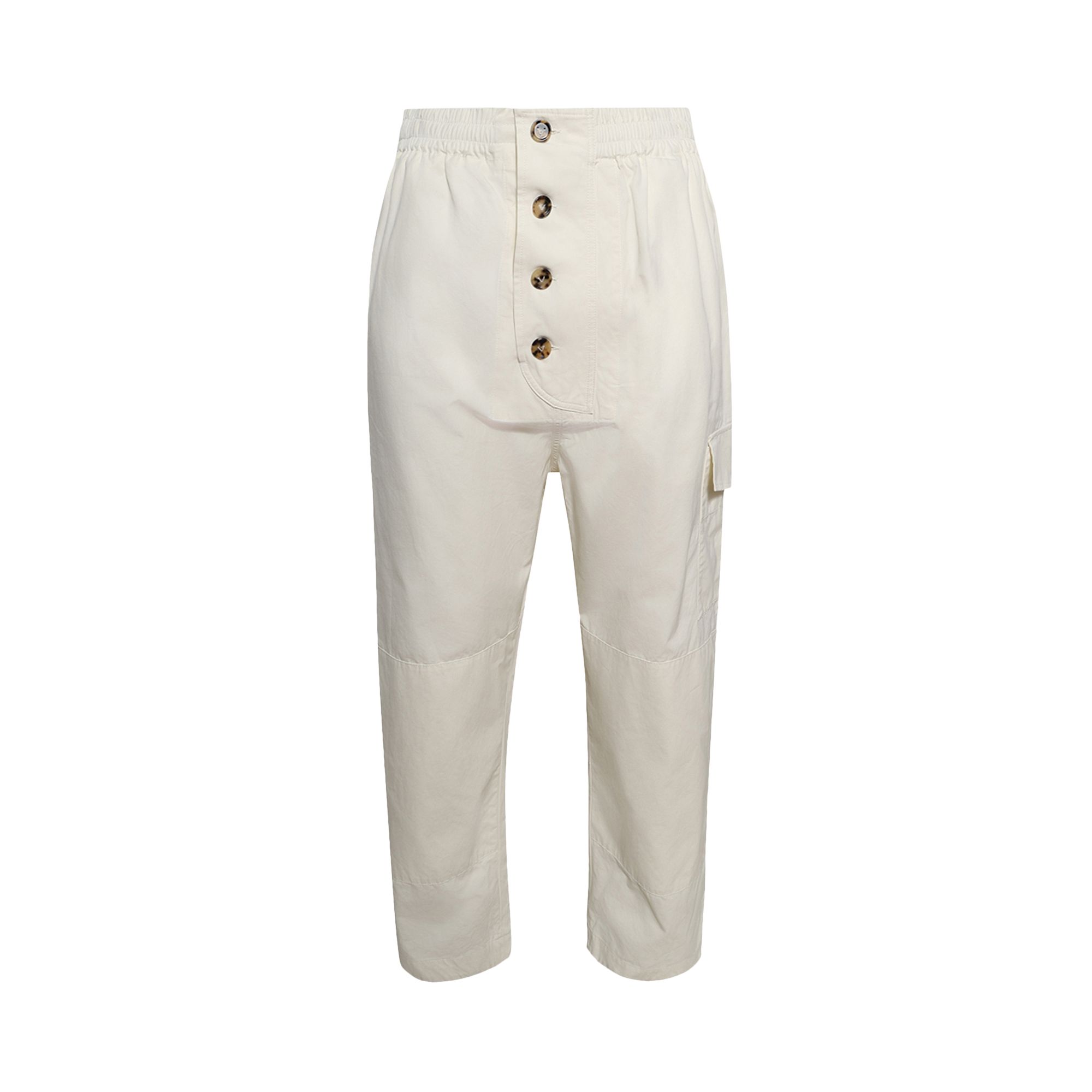 Pre-owned Bottega Veneta Trousers 'frosting' | White | Men's Size Xxl