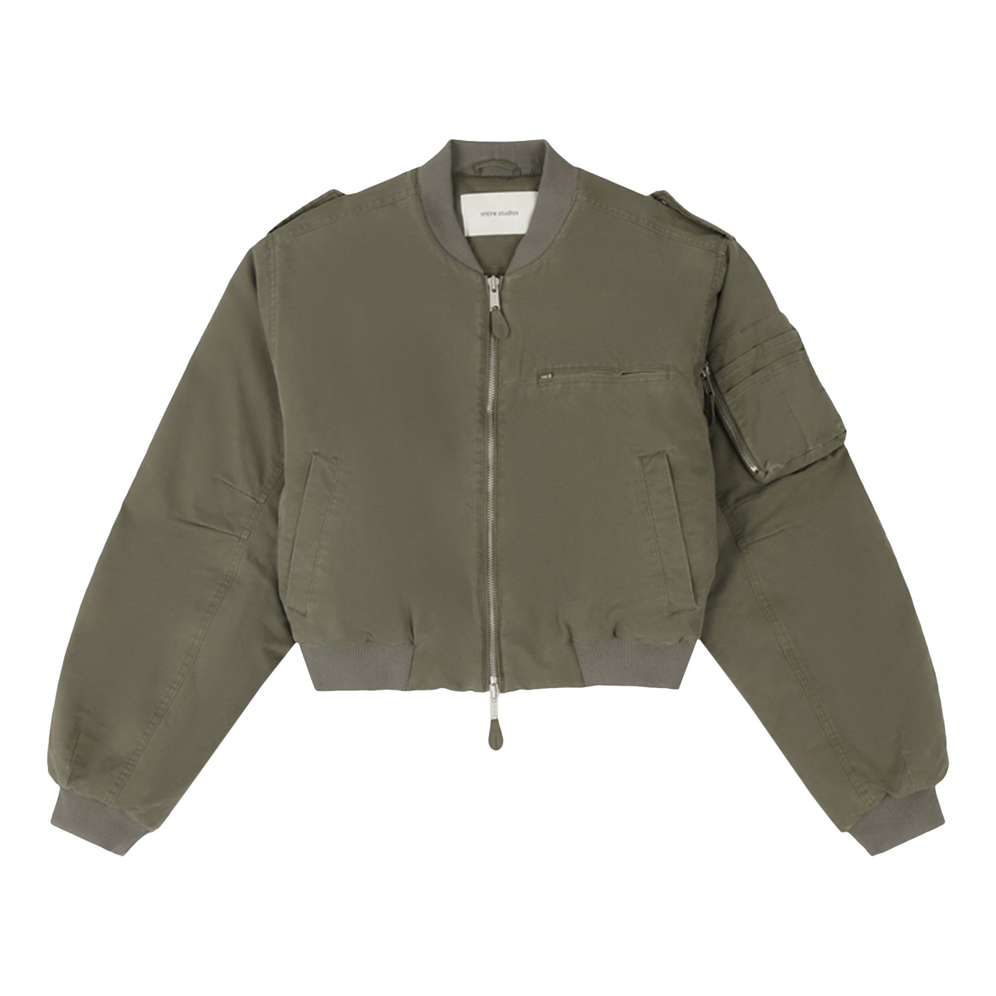 Pre-owned Entire Studios A-4 Bomber Jacket 'army' | Green | Men's Size M