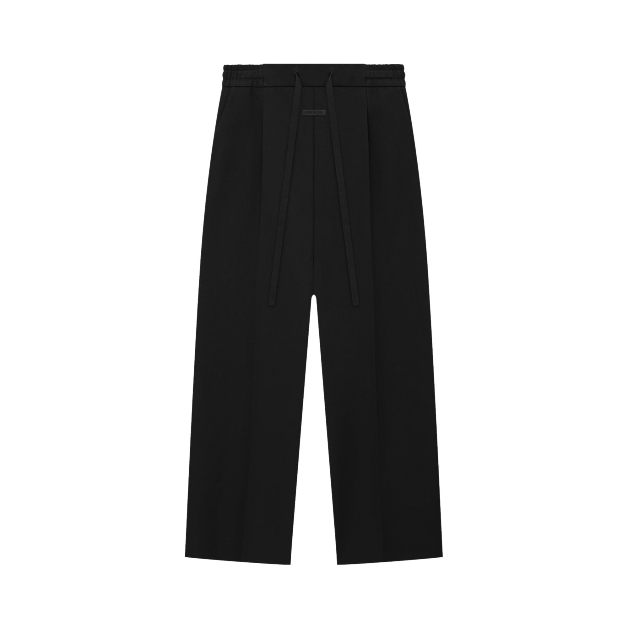 Pre-owned Fear Of God Drawstring Wide Leg Pant 'black' | Men's Size Xl
