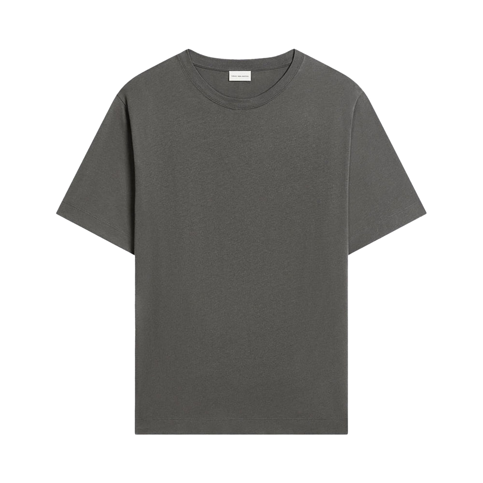 Pre-owned Dries Van Noten Short-sleeve T-shirt 'dark Grey' | Men's Size S In Gray