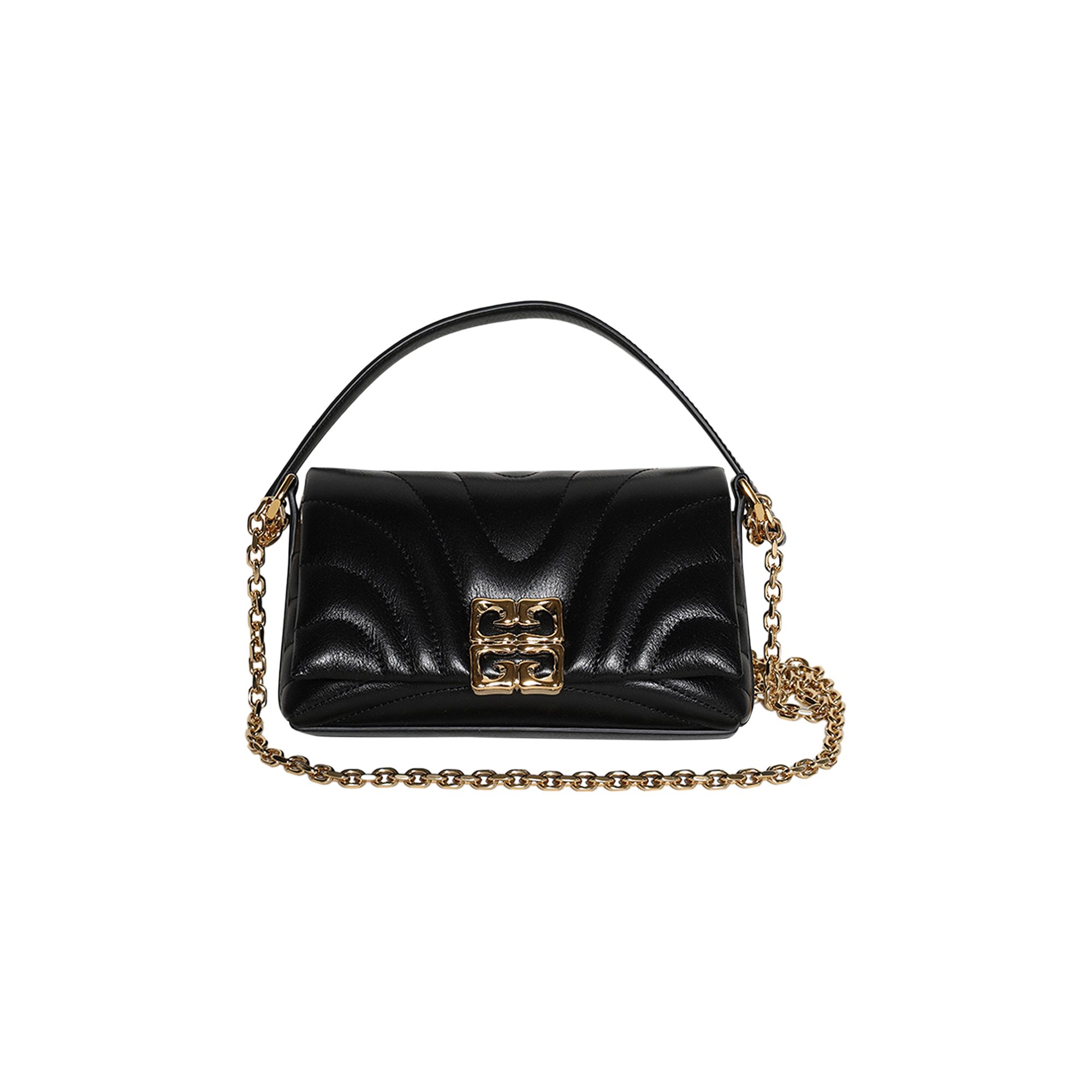 Pre-owned Givenchy 4g Liquid Chain Wallet 'black' | Women's Size Onesize