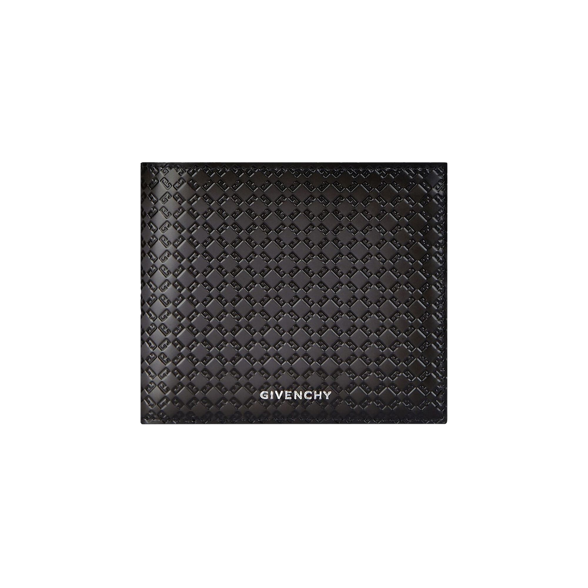 Pre-owned Givenchy Monogram 72 Bifold Wallet 'dark Grey' | Men's Size Onesize