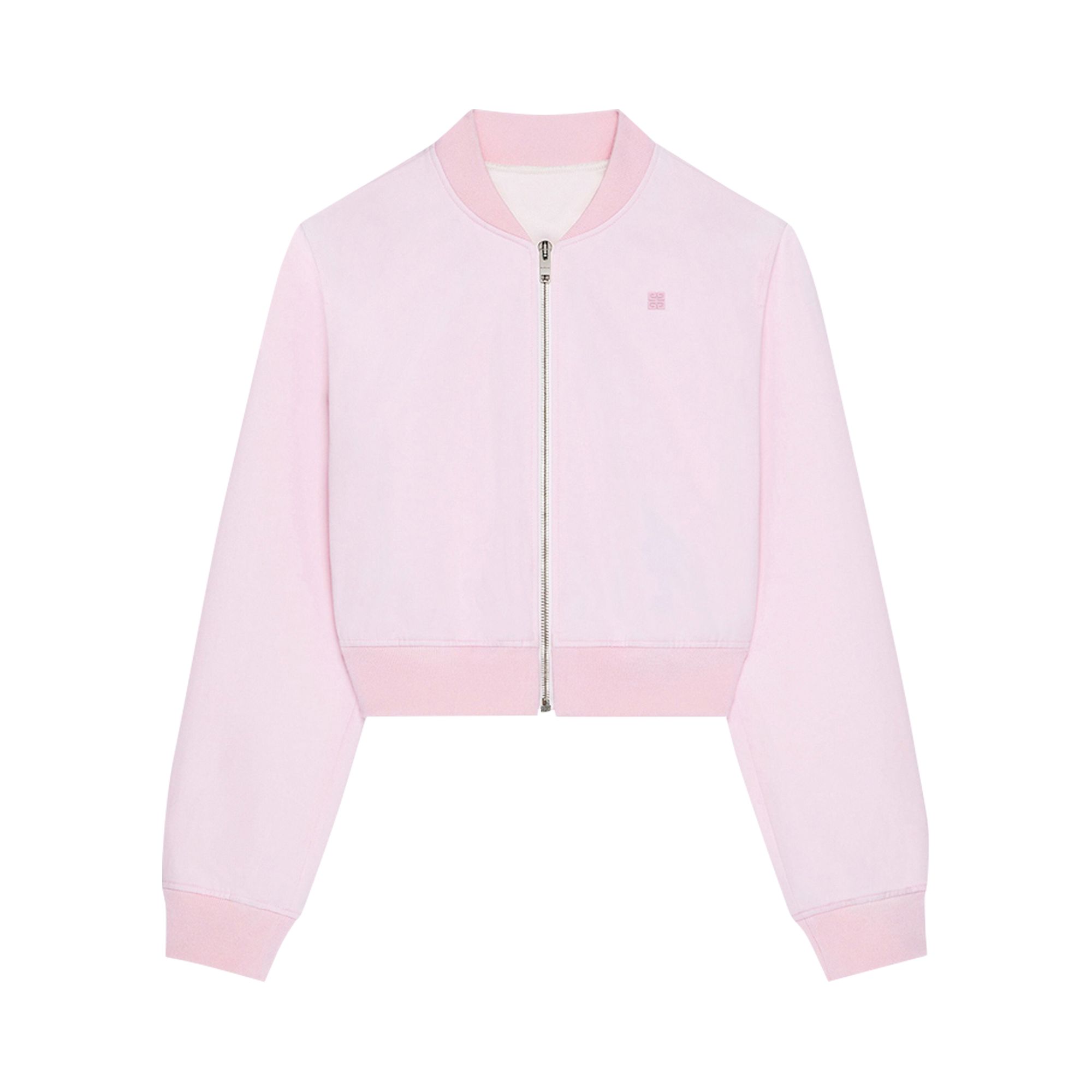 Pre-owned Givenchy Logo Bomber Jacket 'baby Pink' | Women's Size 36