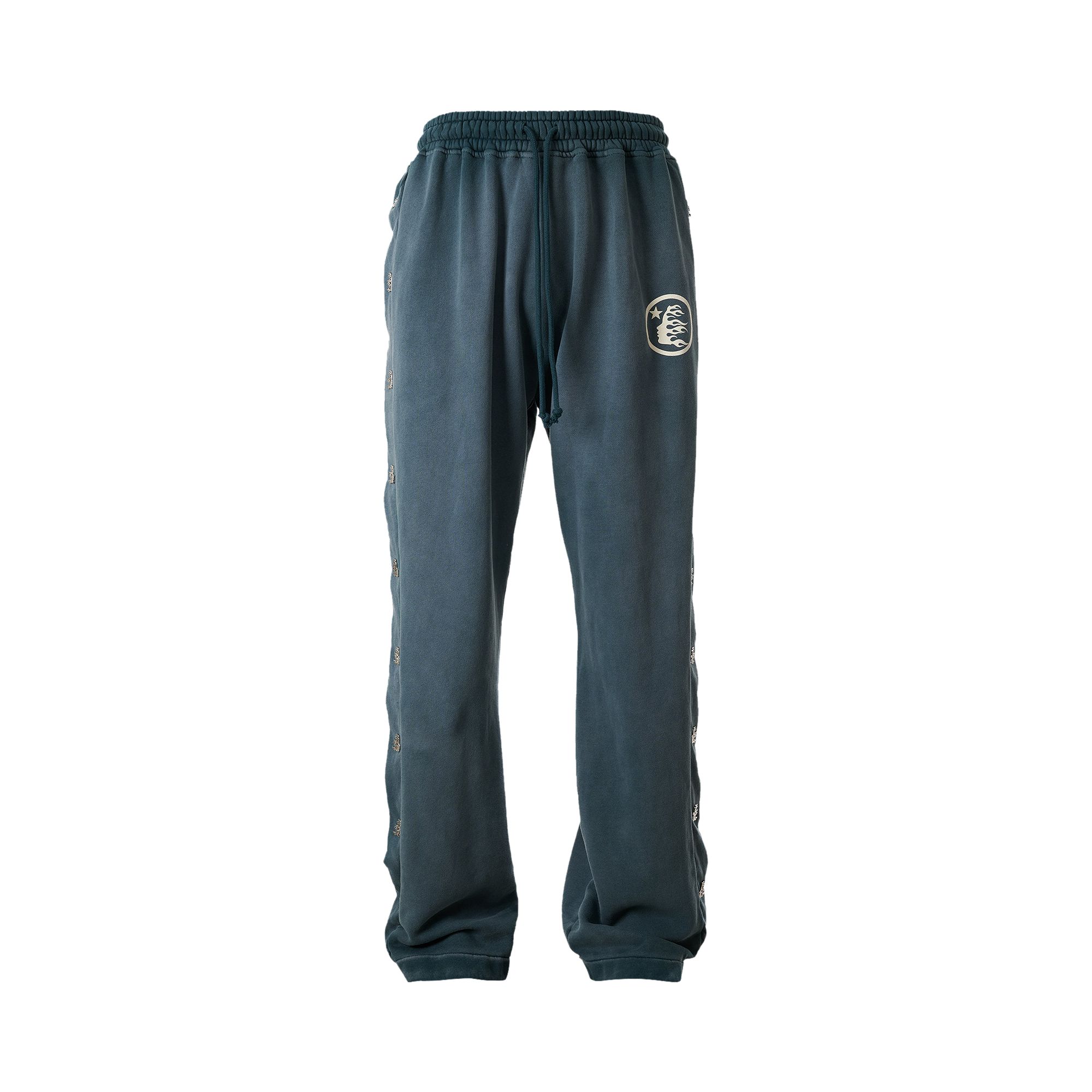 Pre-owned Hellstar Mirror Face Sweatpants 'emerald' | Green | Men's Size M