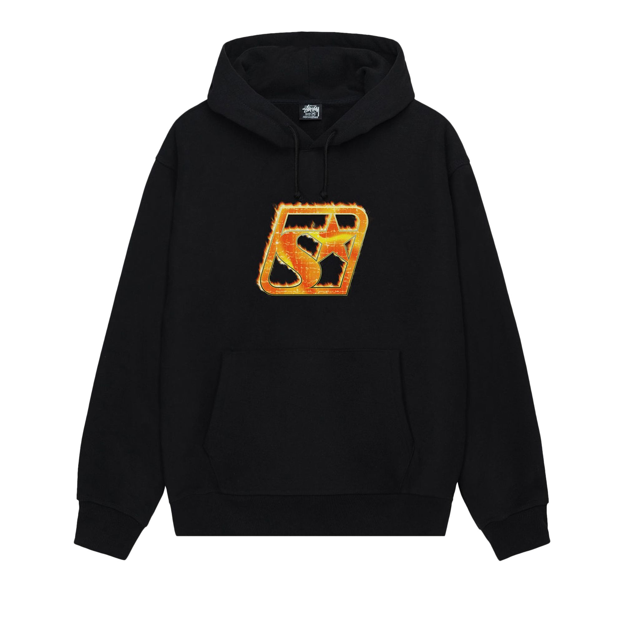 Pre-owned Stussy Blaze Hoodie 'black' | Men's Size L