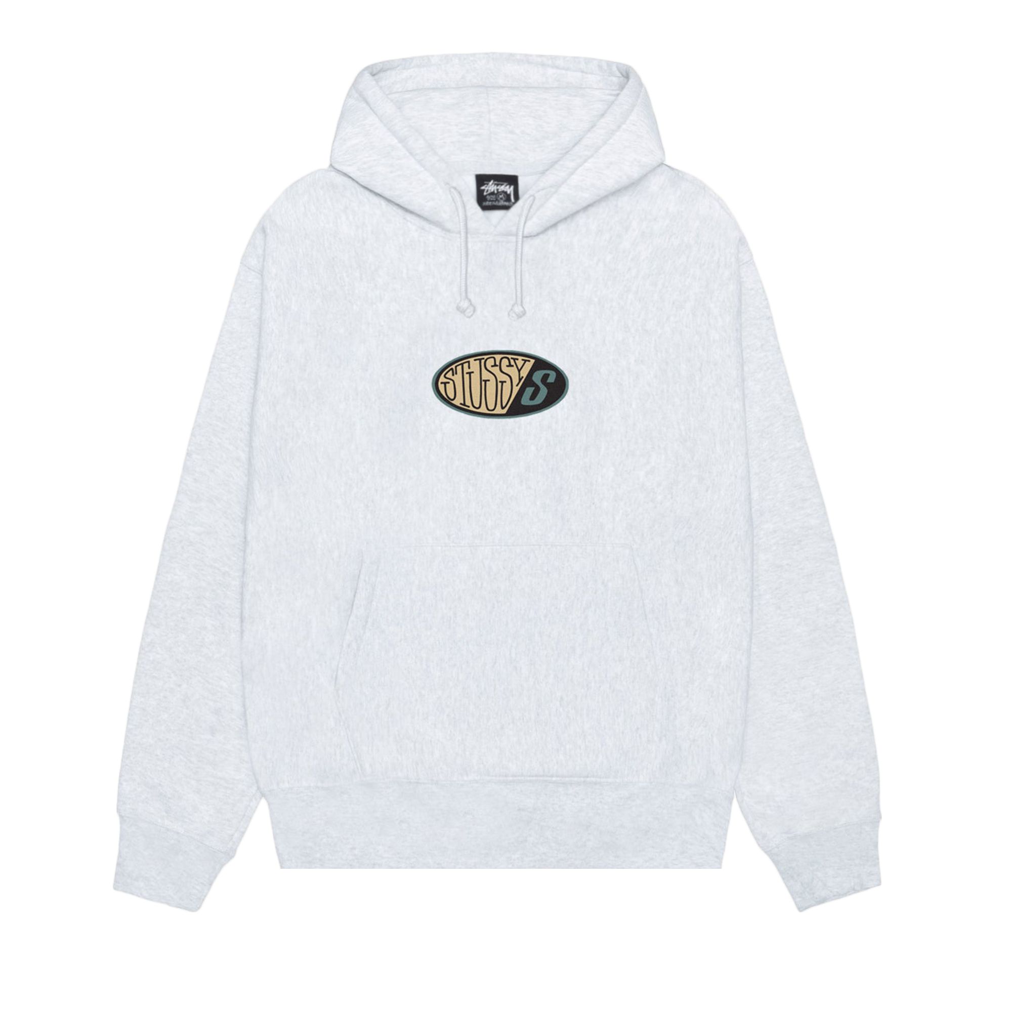 Pre-owned Stussy Pitstop Hoodie 'ash Heather' | Grey | Men's Size S In Gray