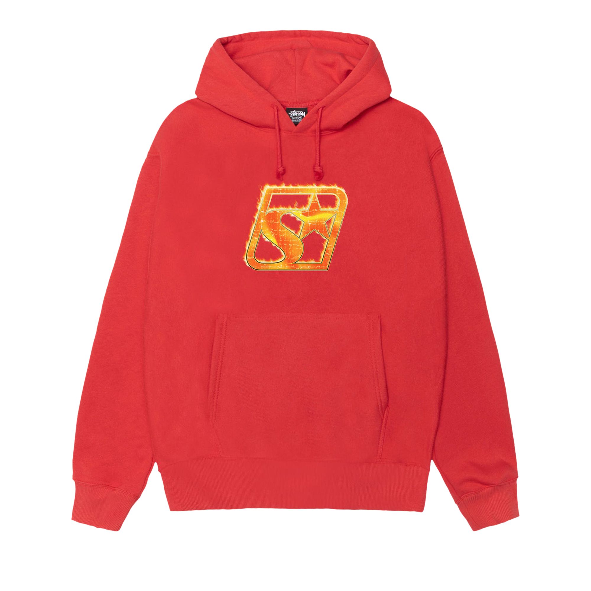 Pre-owned Stussy Blaze Hoodie 'cayenne' | Red | Men's Size S
