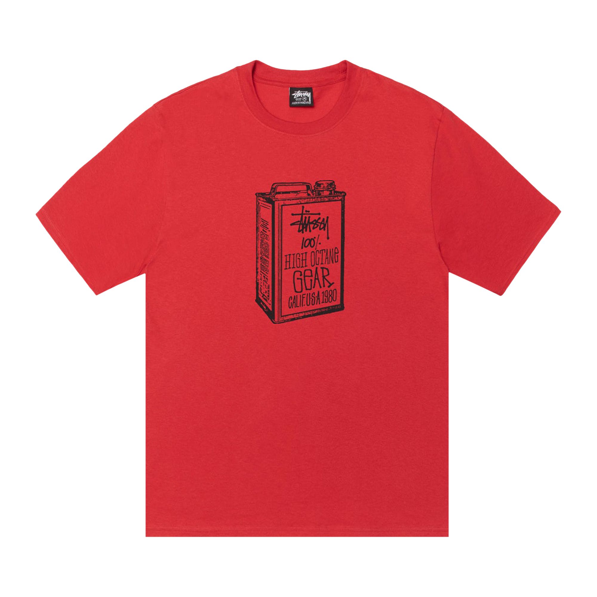 Pre-owned Stussy High Octane Tee 'cayenne' | Red | Men's Size M