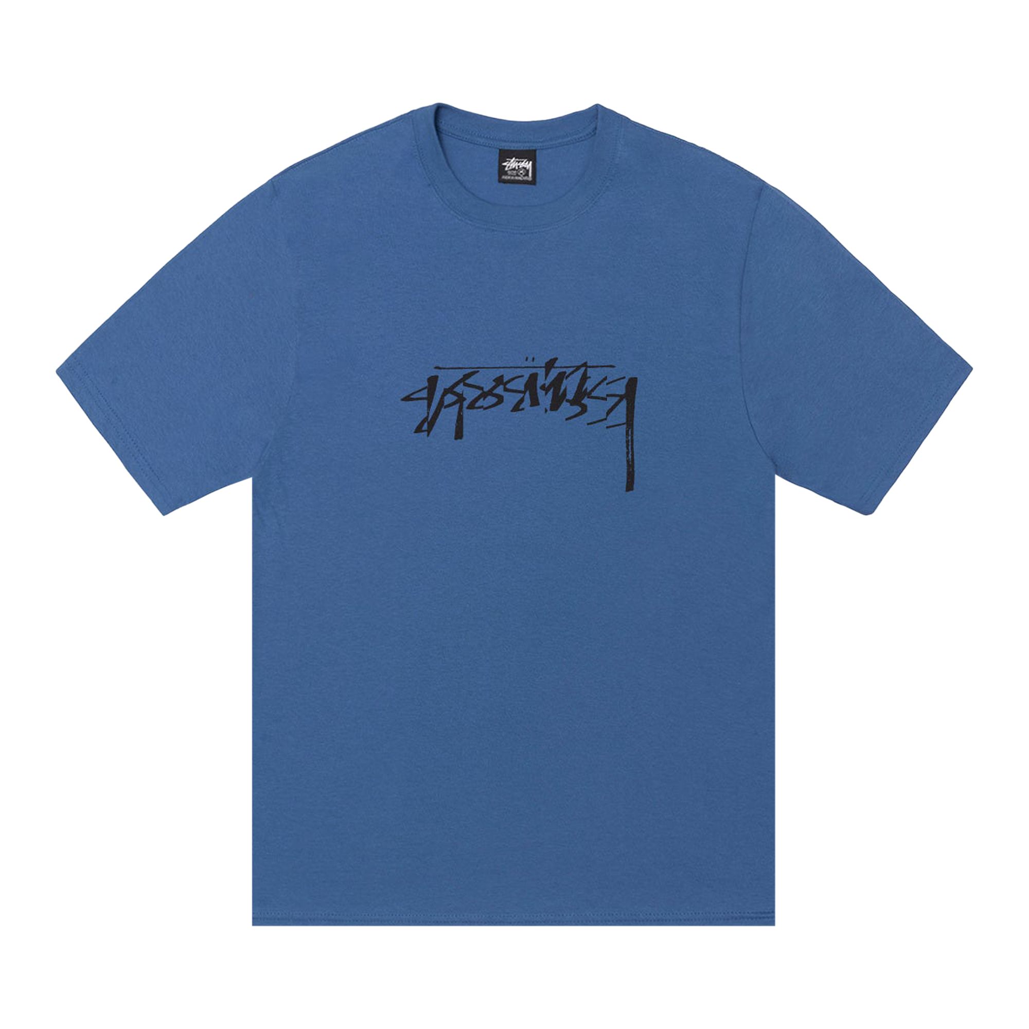 Pre-owned Stussy Sliced Tee 'blue' | Men's Size L
