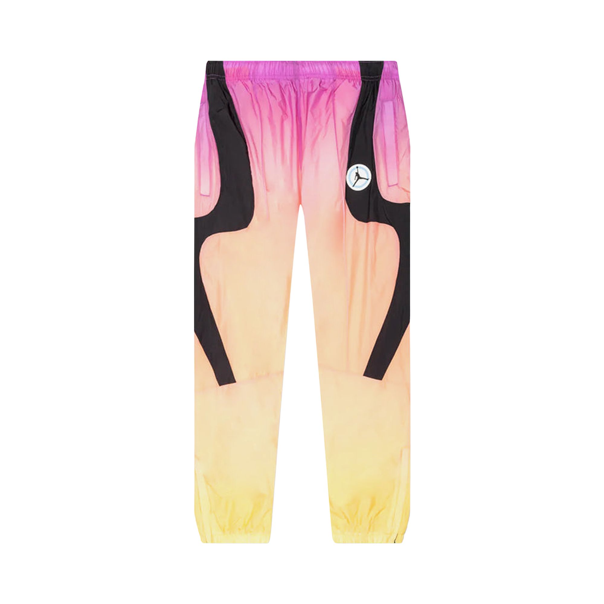 Pre-owned Air Jordan X Dj Khaled Jogger Pant 'violet Star/bicycle Yellow' | Orange | Men's Size M
