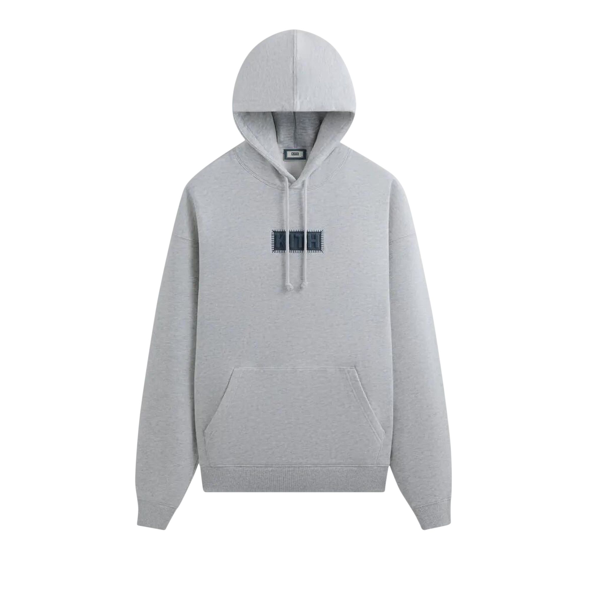 Pre-owned Kith Classic Logo Williams Iii Hoodie 'elevation' | Grey | Men's Size Xl