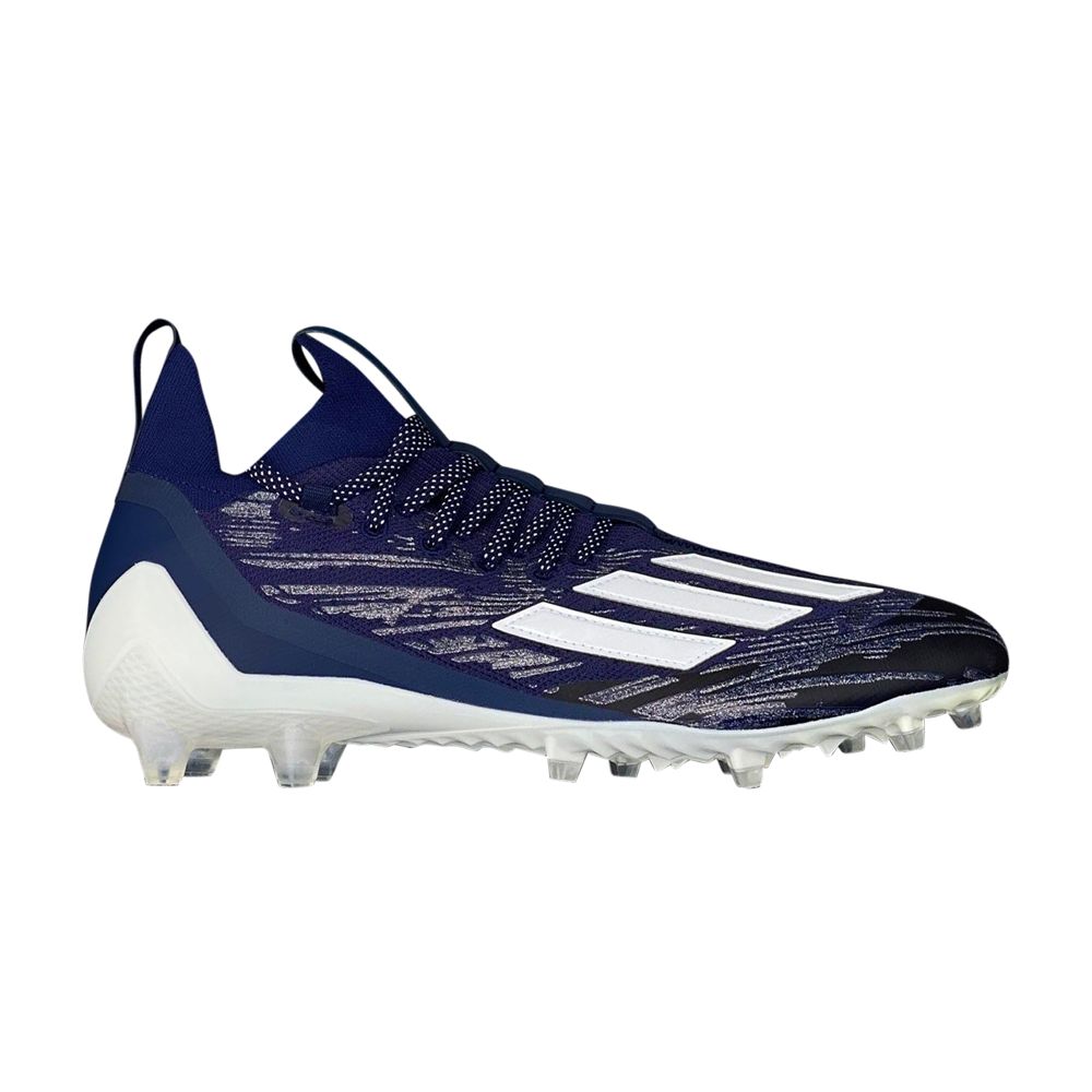 adidas Adizero Primeknit Cleats 'Navy White' | Blue | Men's Size 13 - GV9623
