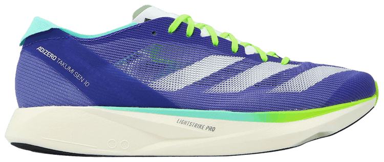 Adidas Adizero Takumi Sen 10 Cobalt Blue Lucid Lemon