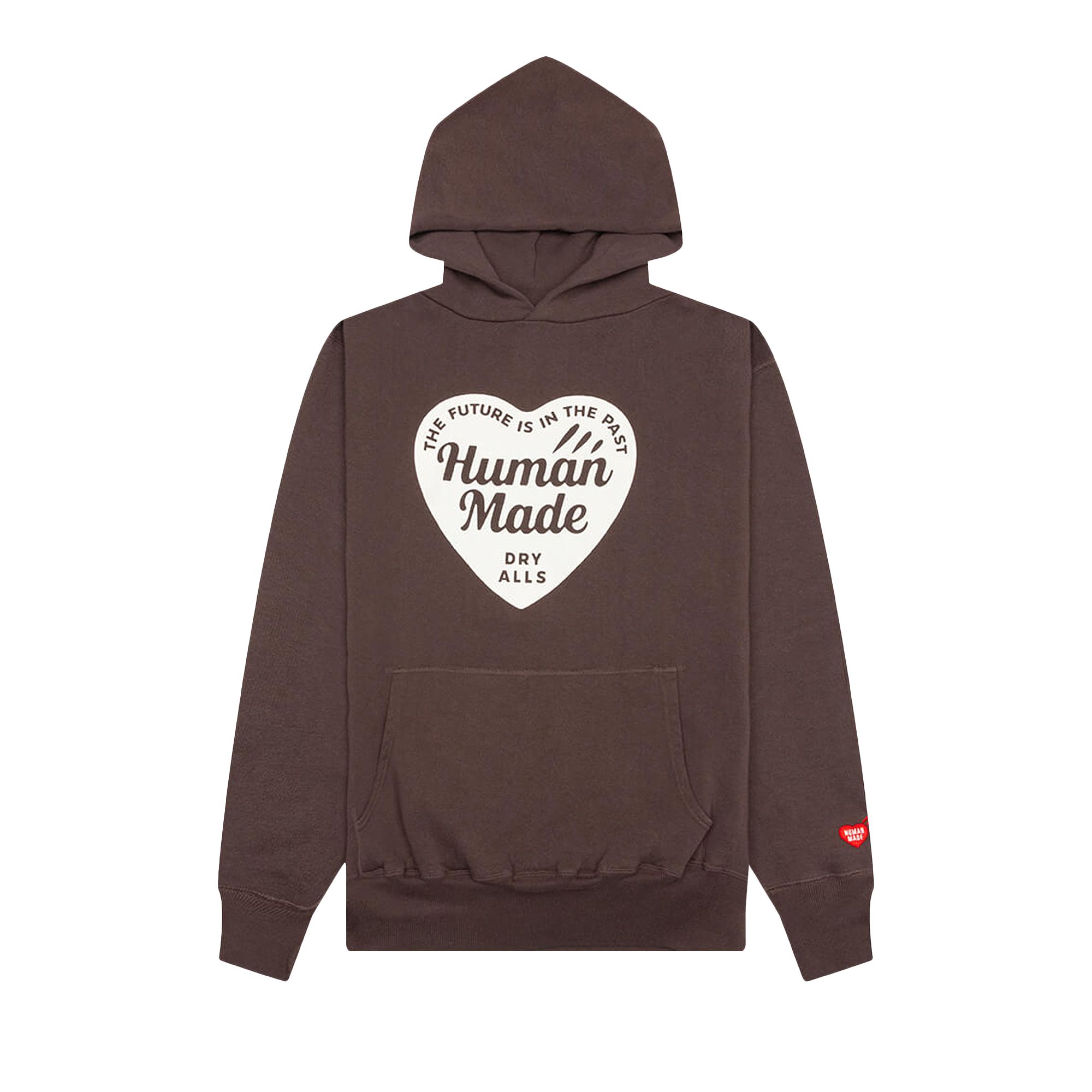 Pre-owned Human Made Tsuriami Hoodie 'brown' | Men's Size Xl