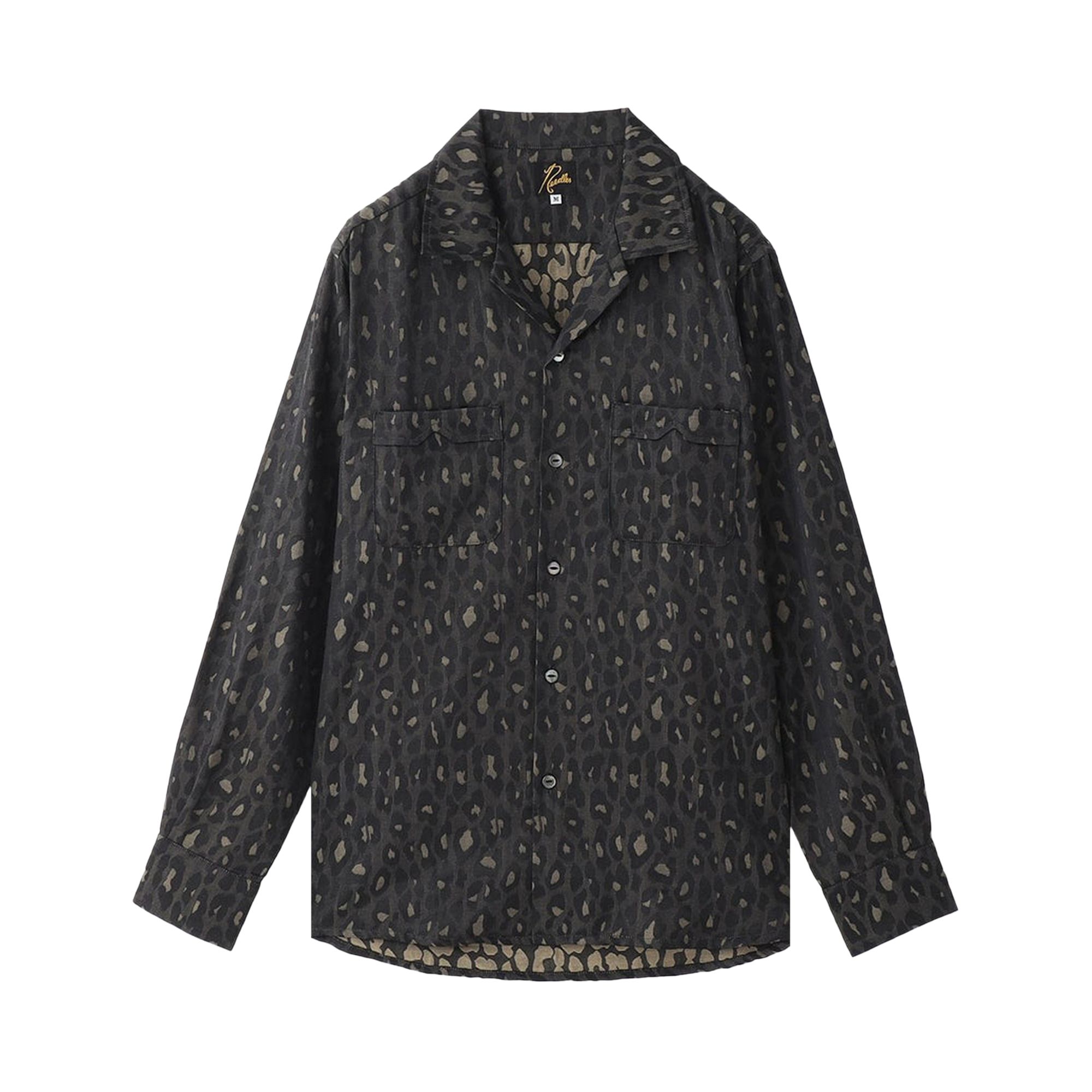 Pre-owned Needles One-up Shirt 'leopard' | Multi-color | Men's Size L