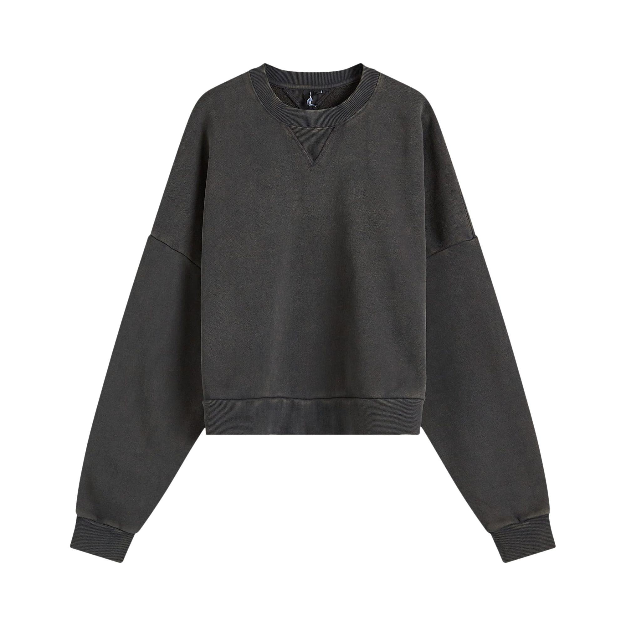 Pre-owned Entire Studios Box Crew Sweatshirt 'washed Black' | Men's Size Xl