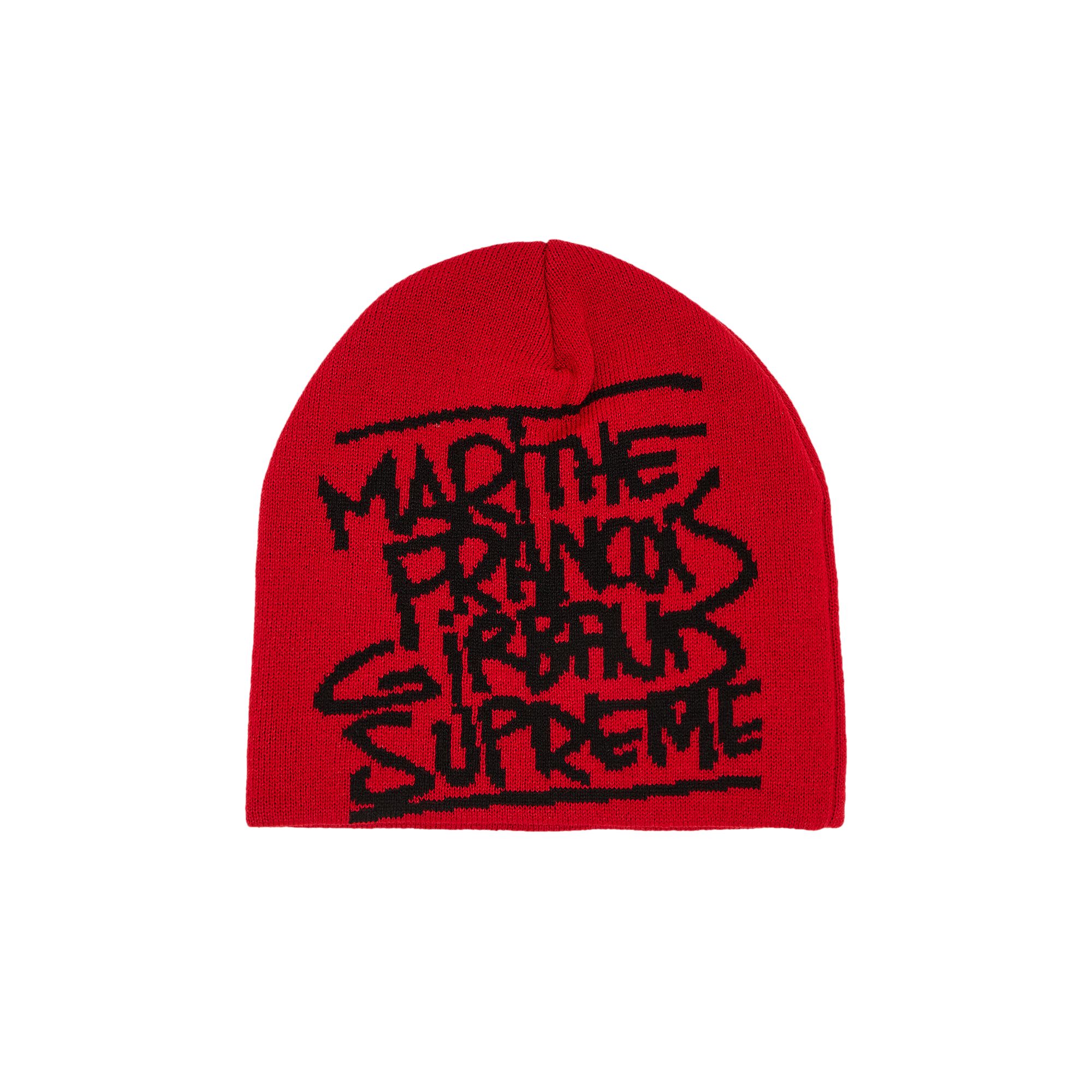 Pre-owned Supreme X Martithé + François Girbaud Beanie 'red' | Men's Size Onesize