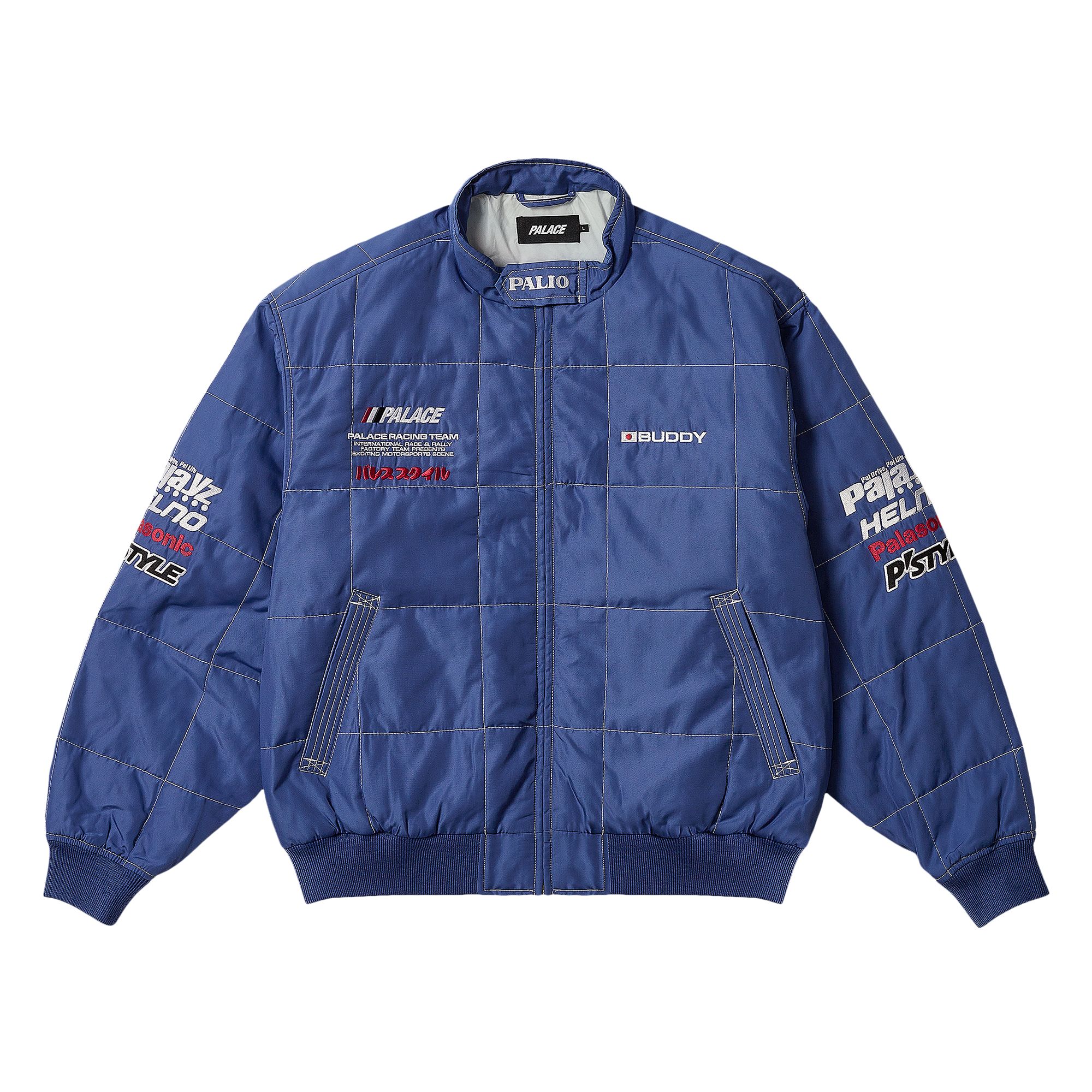 Pre-owned Palace Technical Staff Jacket 'blue Berry' | Men's Size M